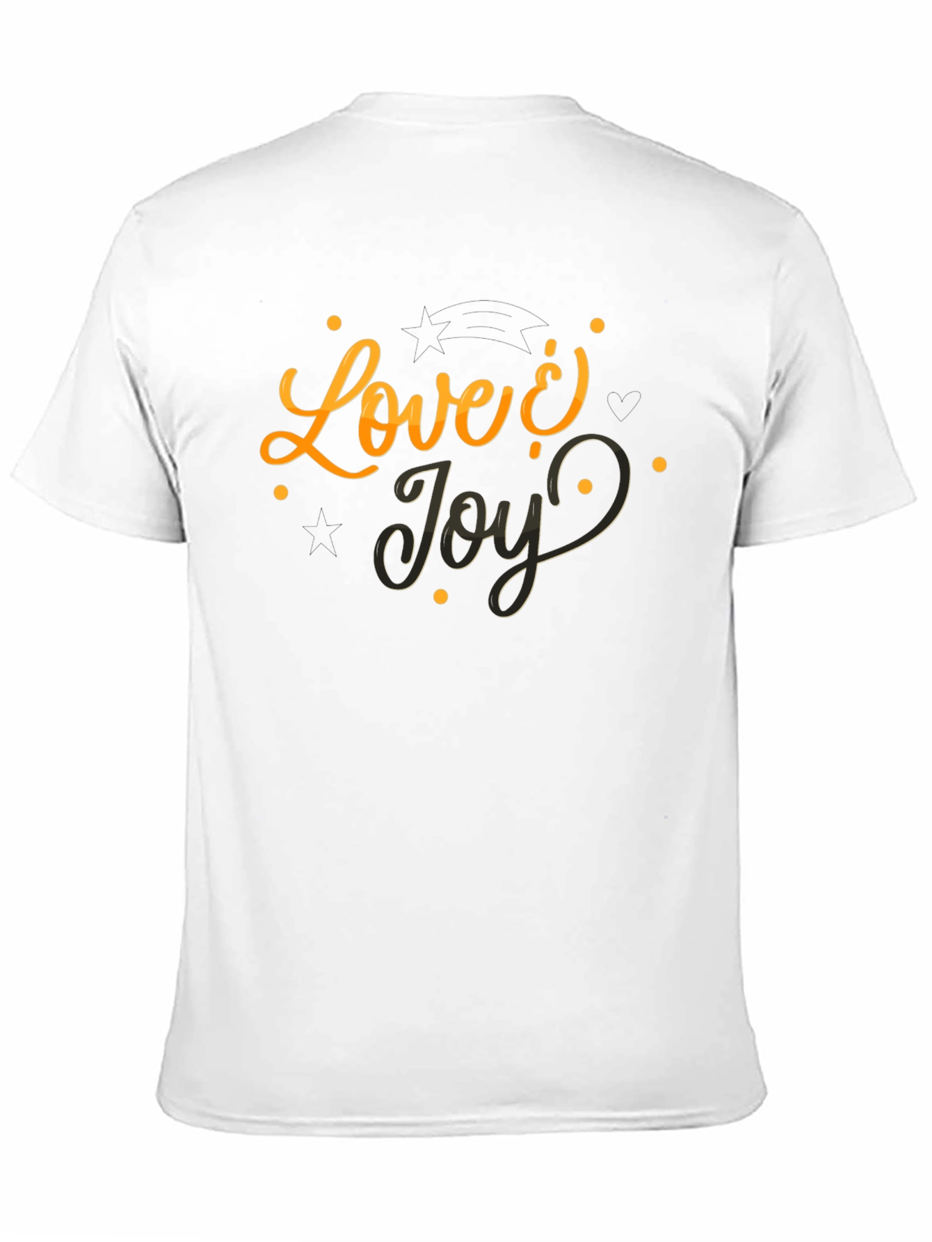 Love & Joy Black Graphic Tee