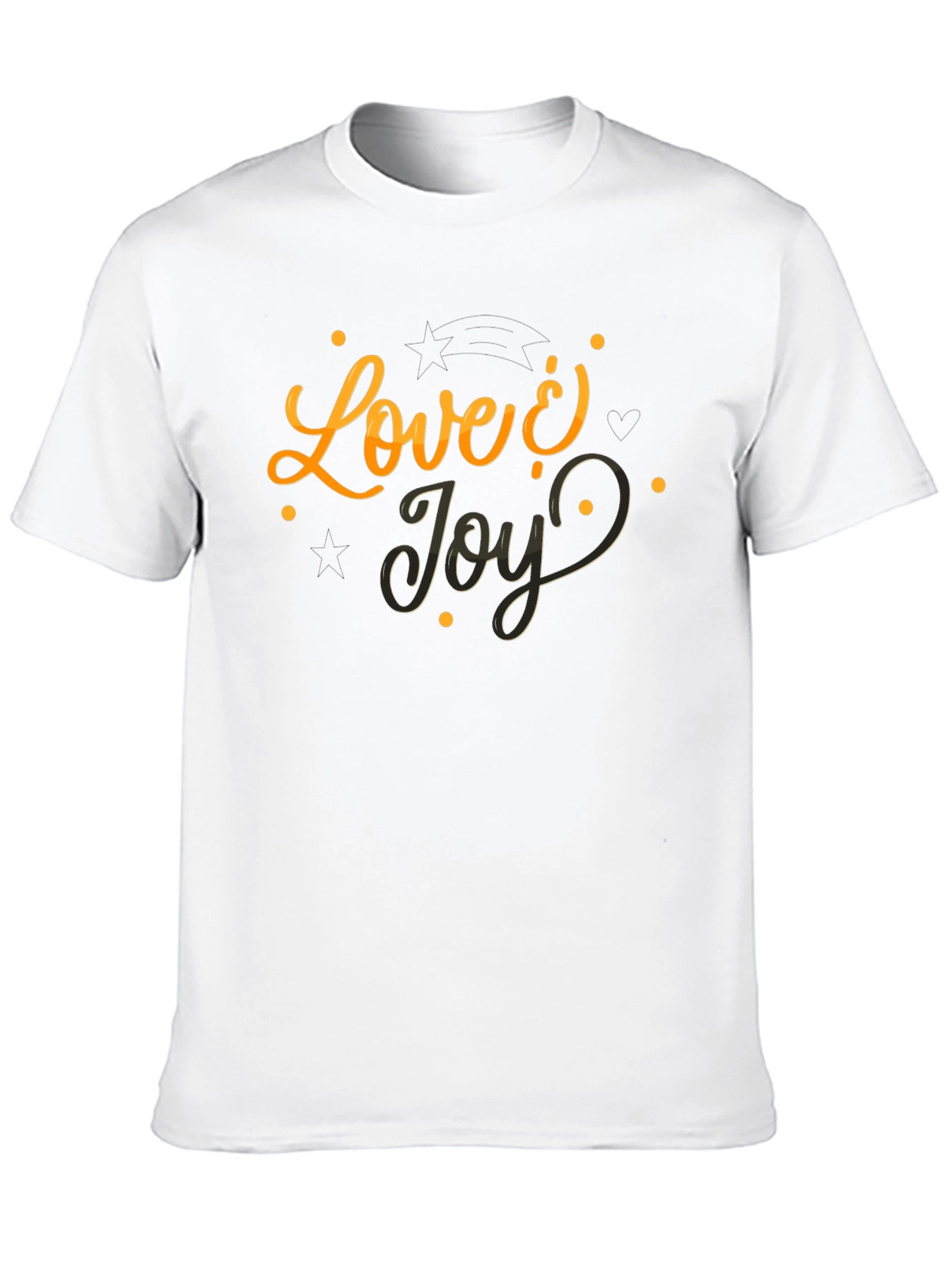 Love & Joy Black Graphic Tee