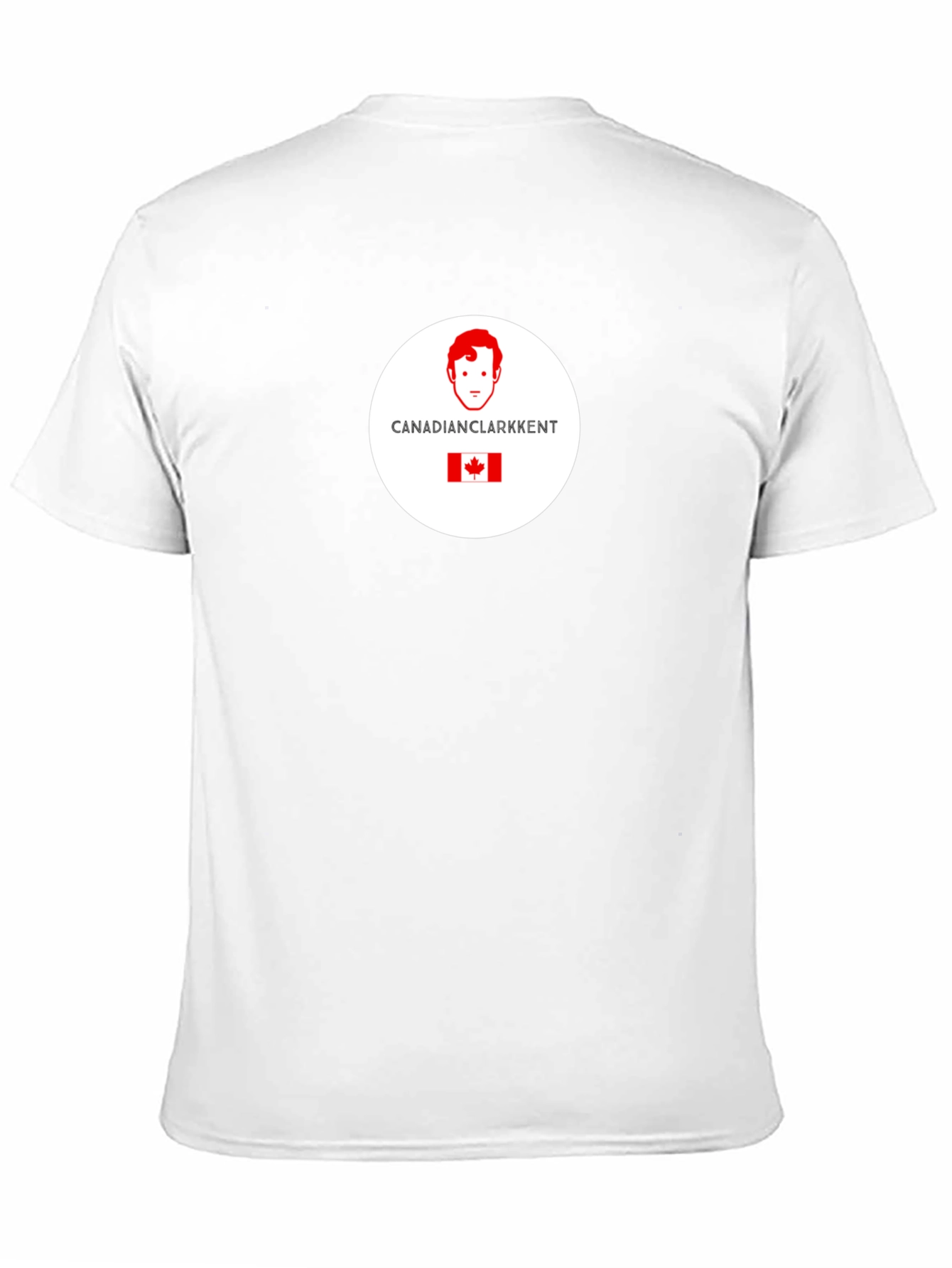 Canadian Clark Kent T-Shirt - Black Graphic Print