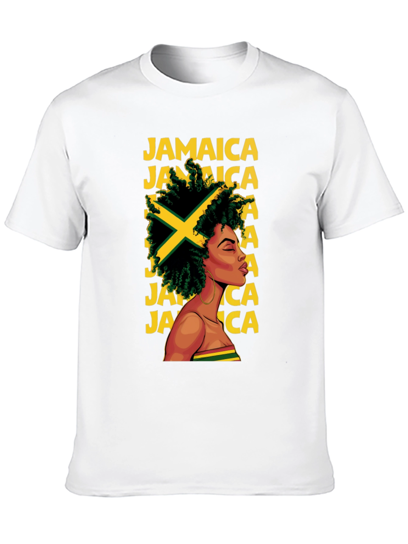 Jamaica Pride Tee - Stylish Afro-Caribbean Flag T-Shirt