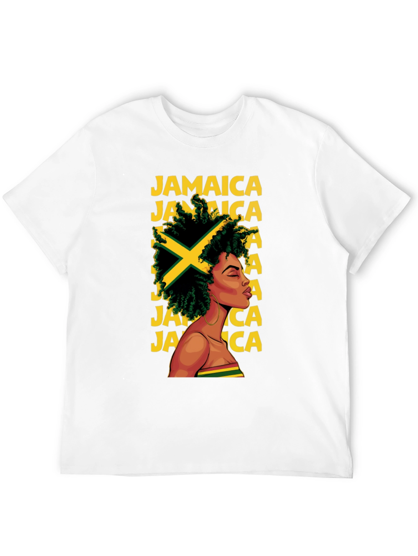 Jamaica Pride Tee - Stylish Afro-Caribbean Flag T-Shirt