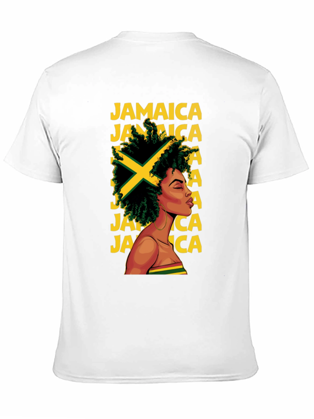 Jamaica Pride Tee - Stylish Afro-Caribbean Flag T-Shirt