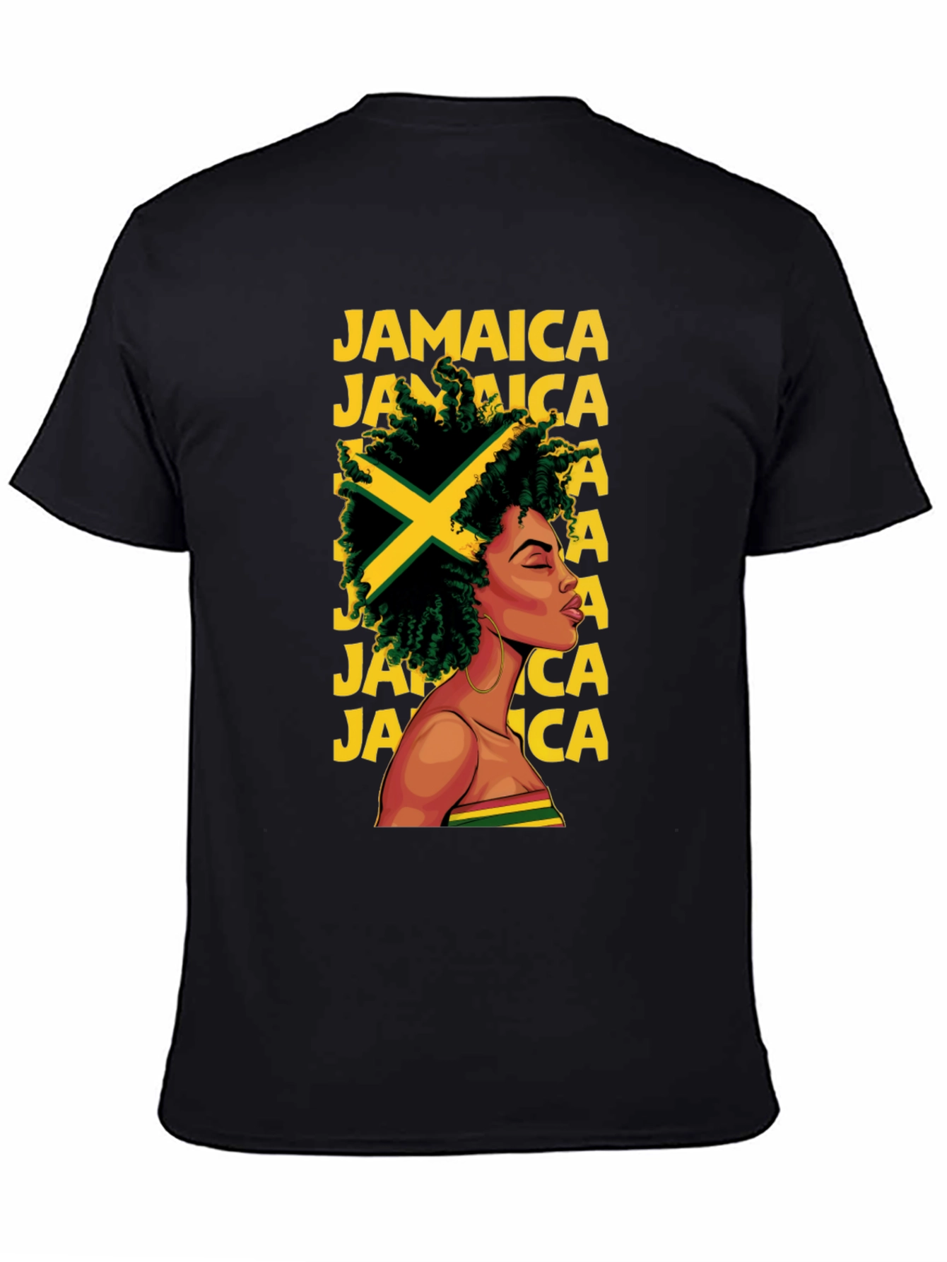Jamaica Pride Tee - Stylish Afro-Caribbean Flag T-Shirt