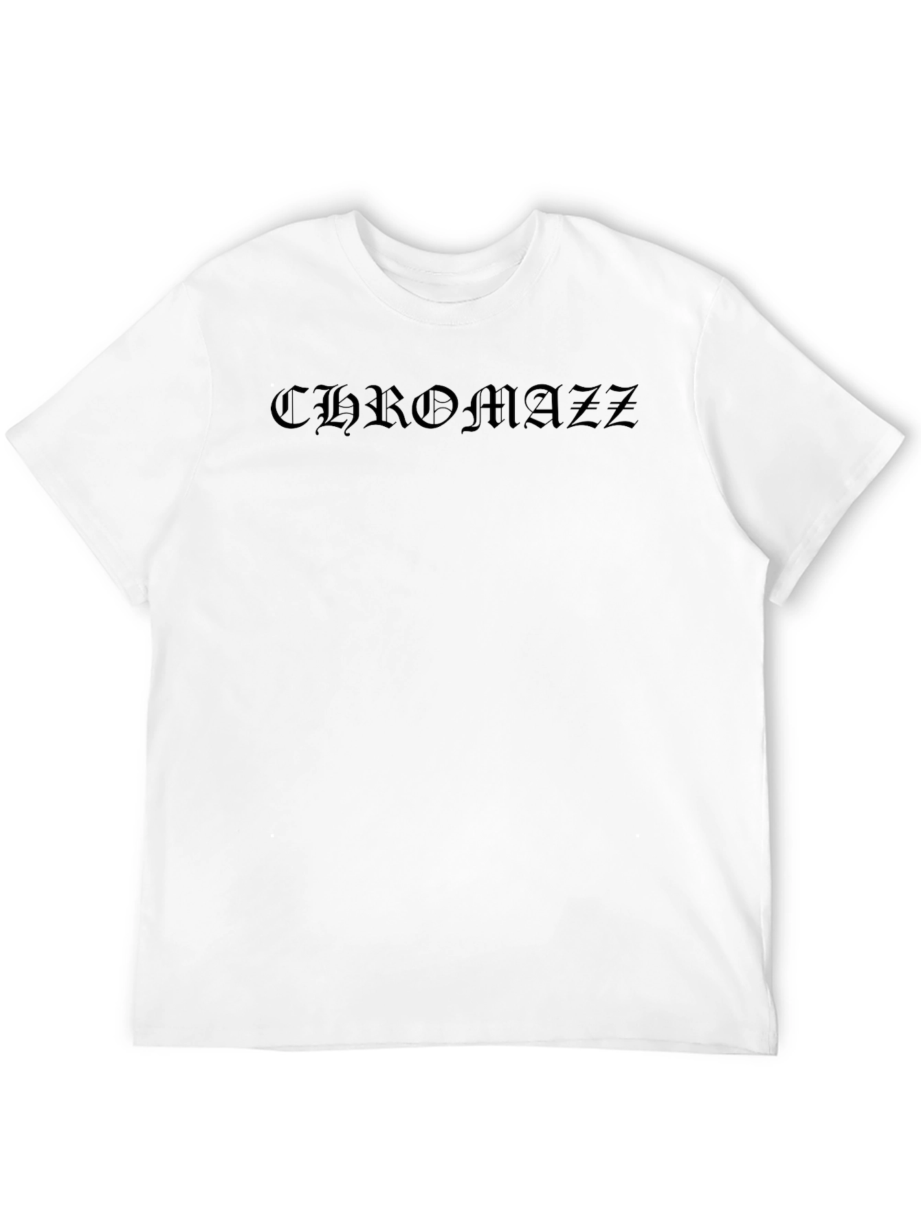 Chromazz Graphic Tee - Black Cotton Blend
