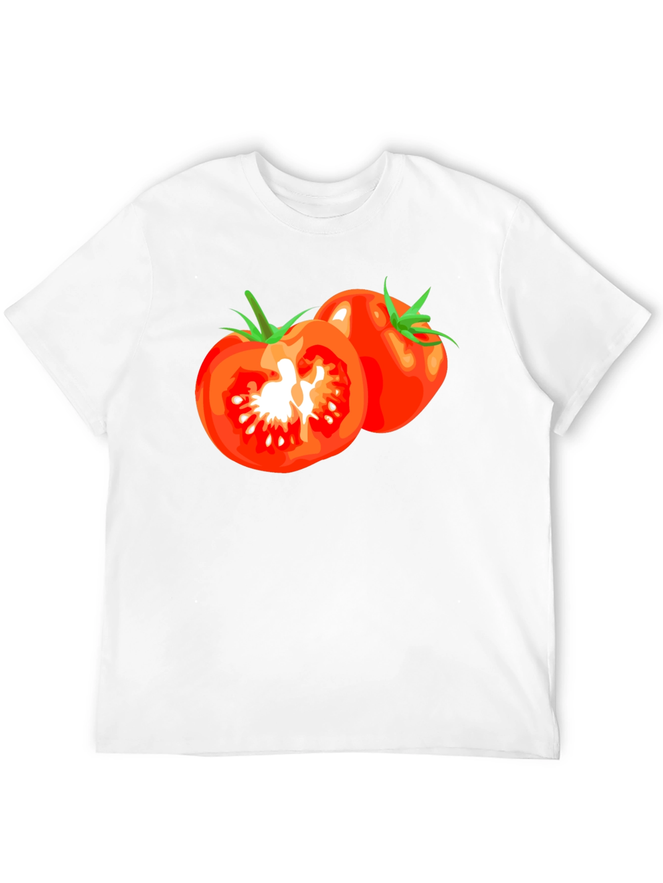 Tomato Graphic T-Shirt - Fresh & Fun Design!