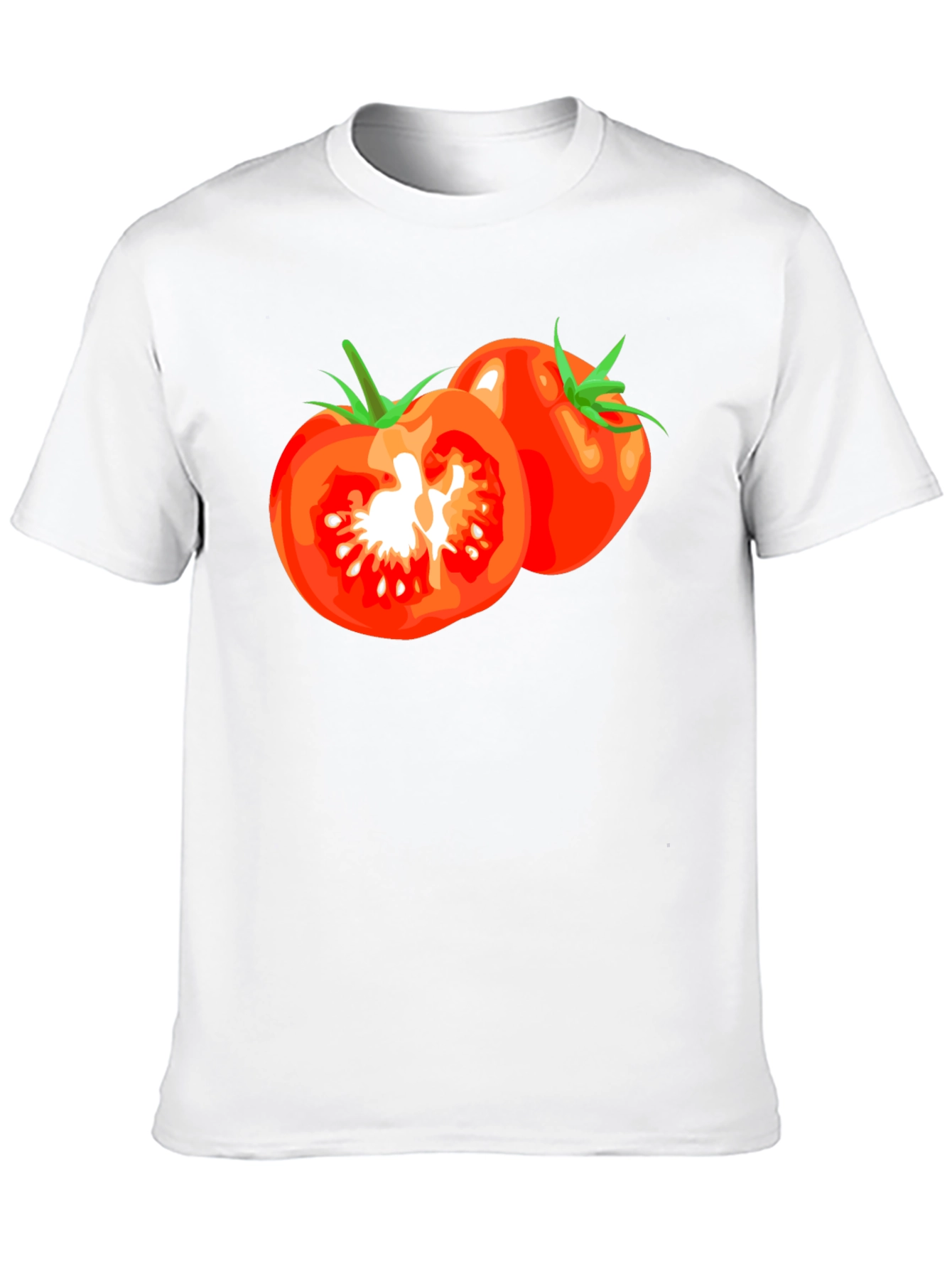 Tomato Graphic T-Shirt - Fresh & Fun Design!