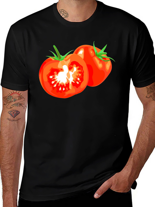 Tomato Graphic T-Shirt - Fresh & Fun Design!