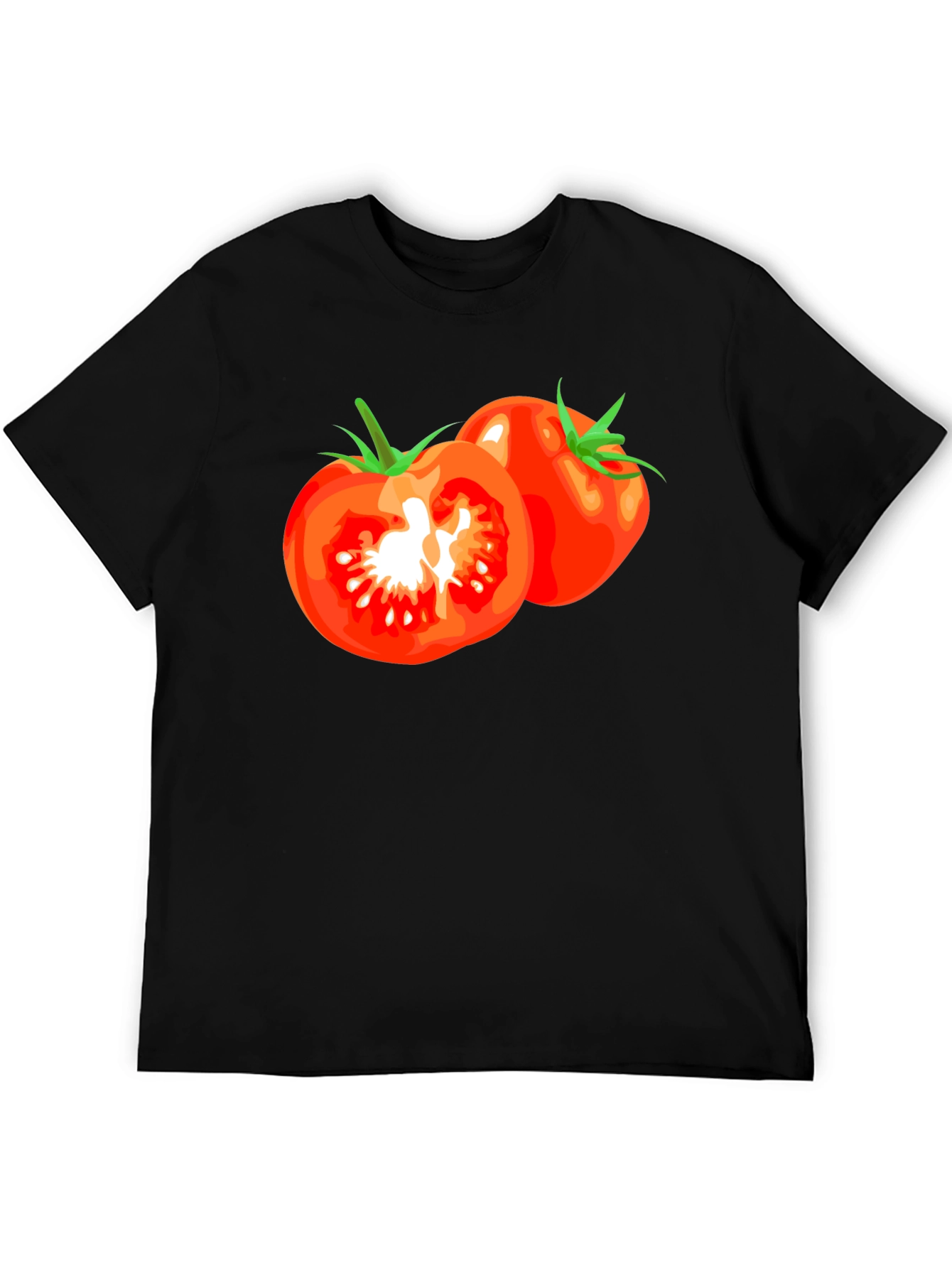 Tomato Graphic T-Shirt - Fresh & Fun Design!