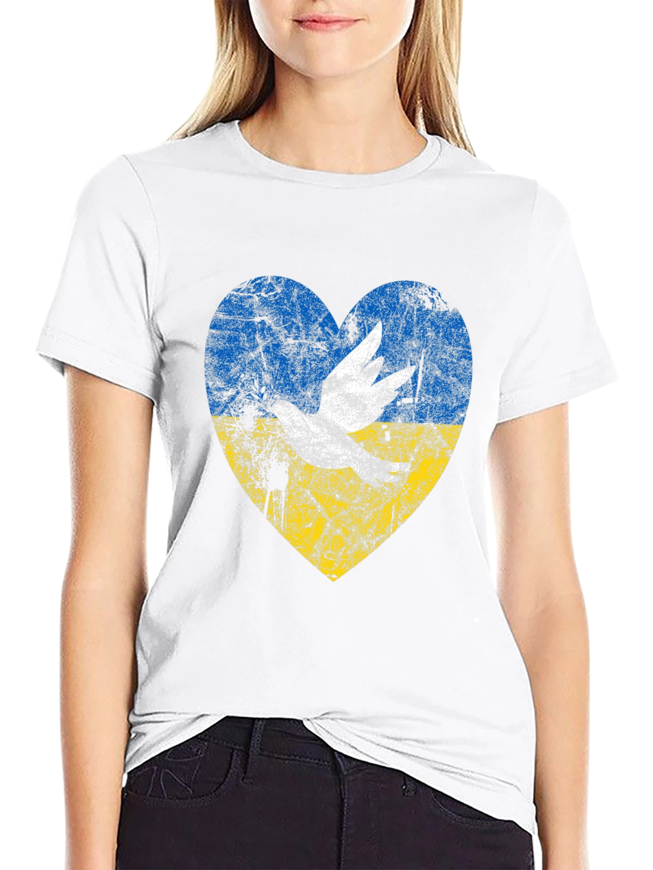 Ukraine Peace Dove T-Shirt
