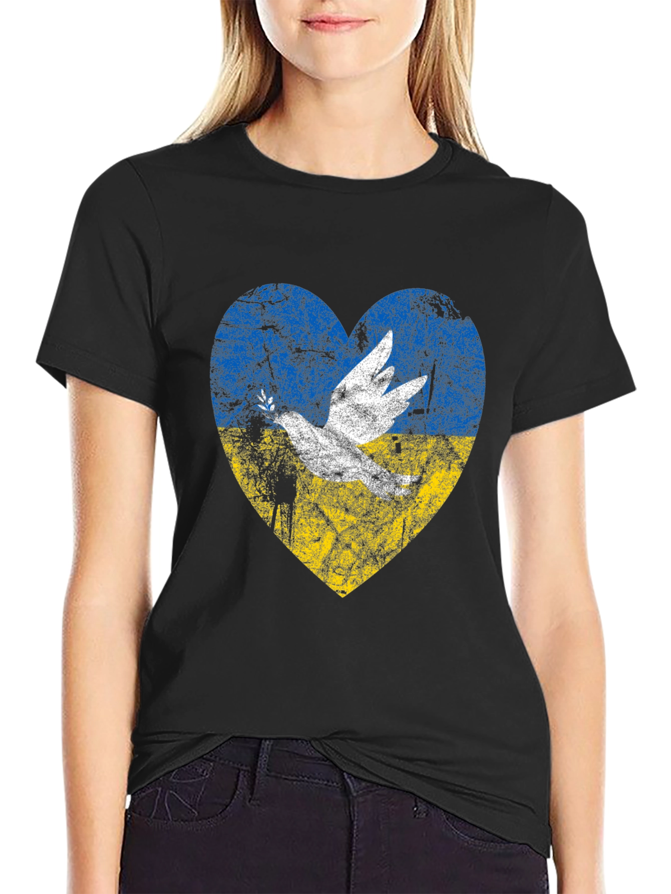 Ukraine Peace Dove T-Shirt