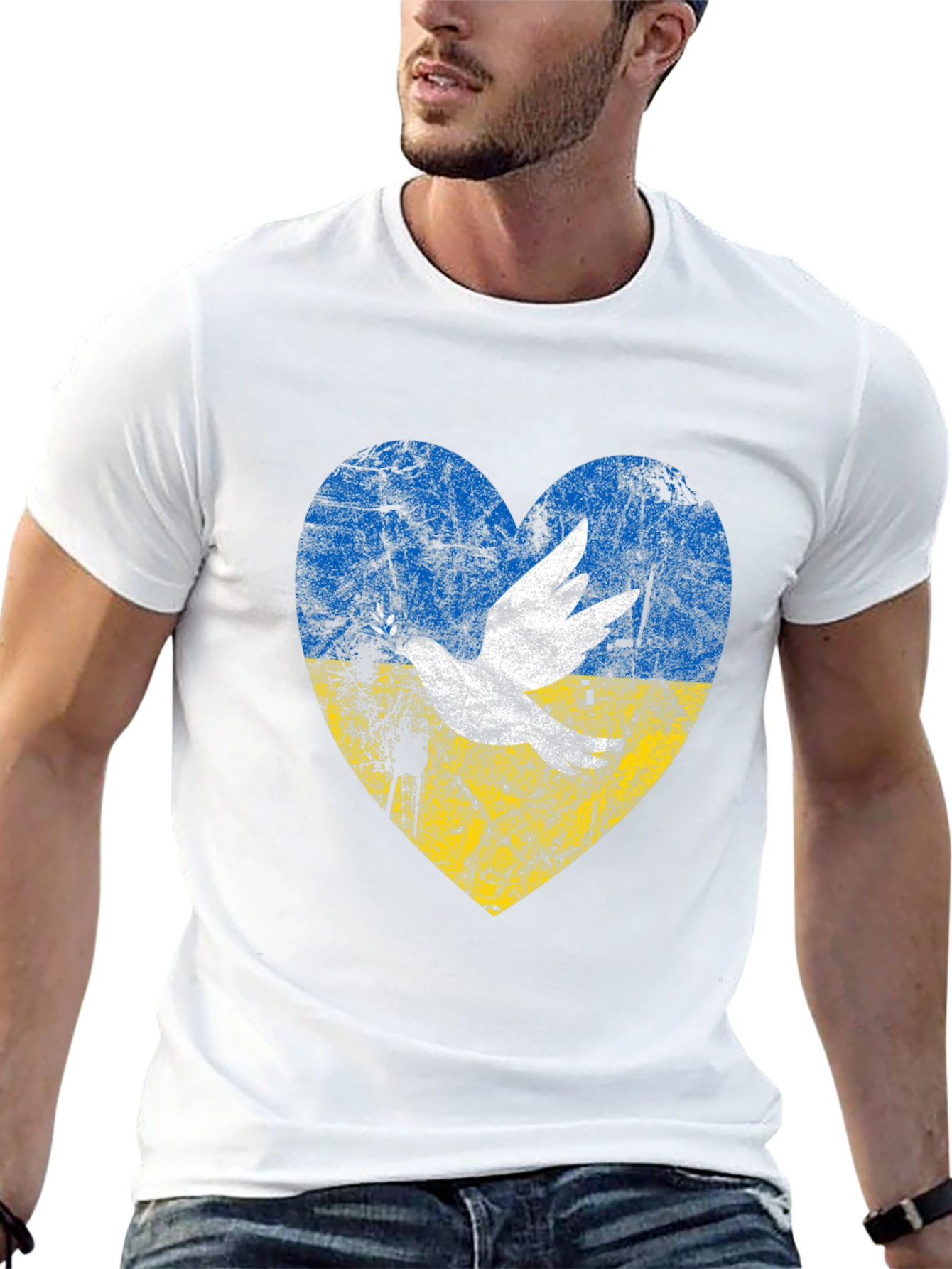 Ukraine Peace Dove T-Shirt