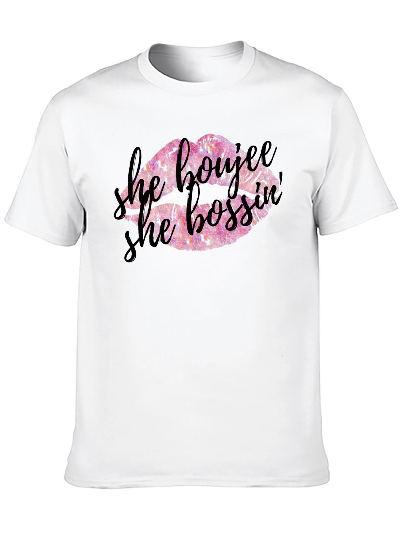 He Boujee She Bossy Graphic Tee