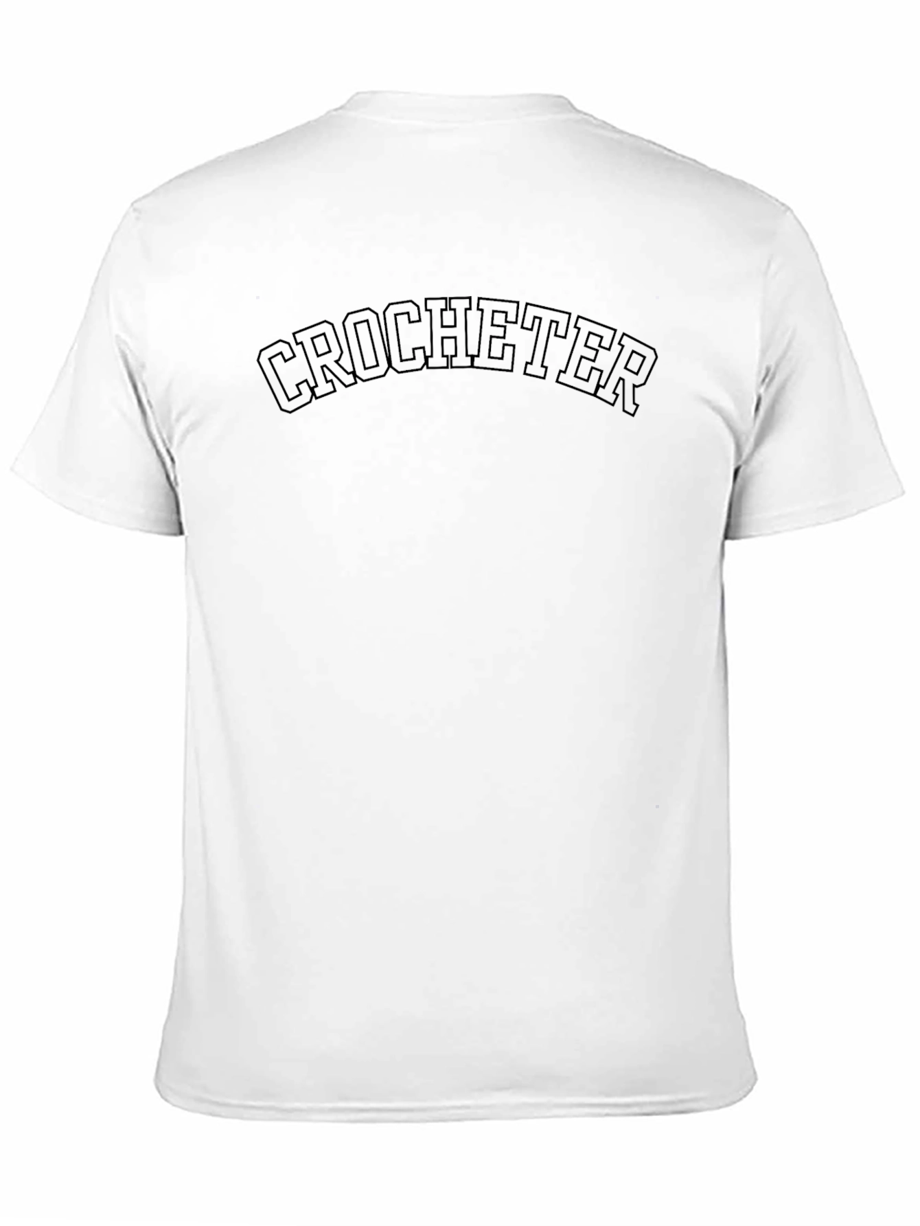 Crocheter T-Shirt - Classic Black Tee