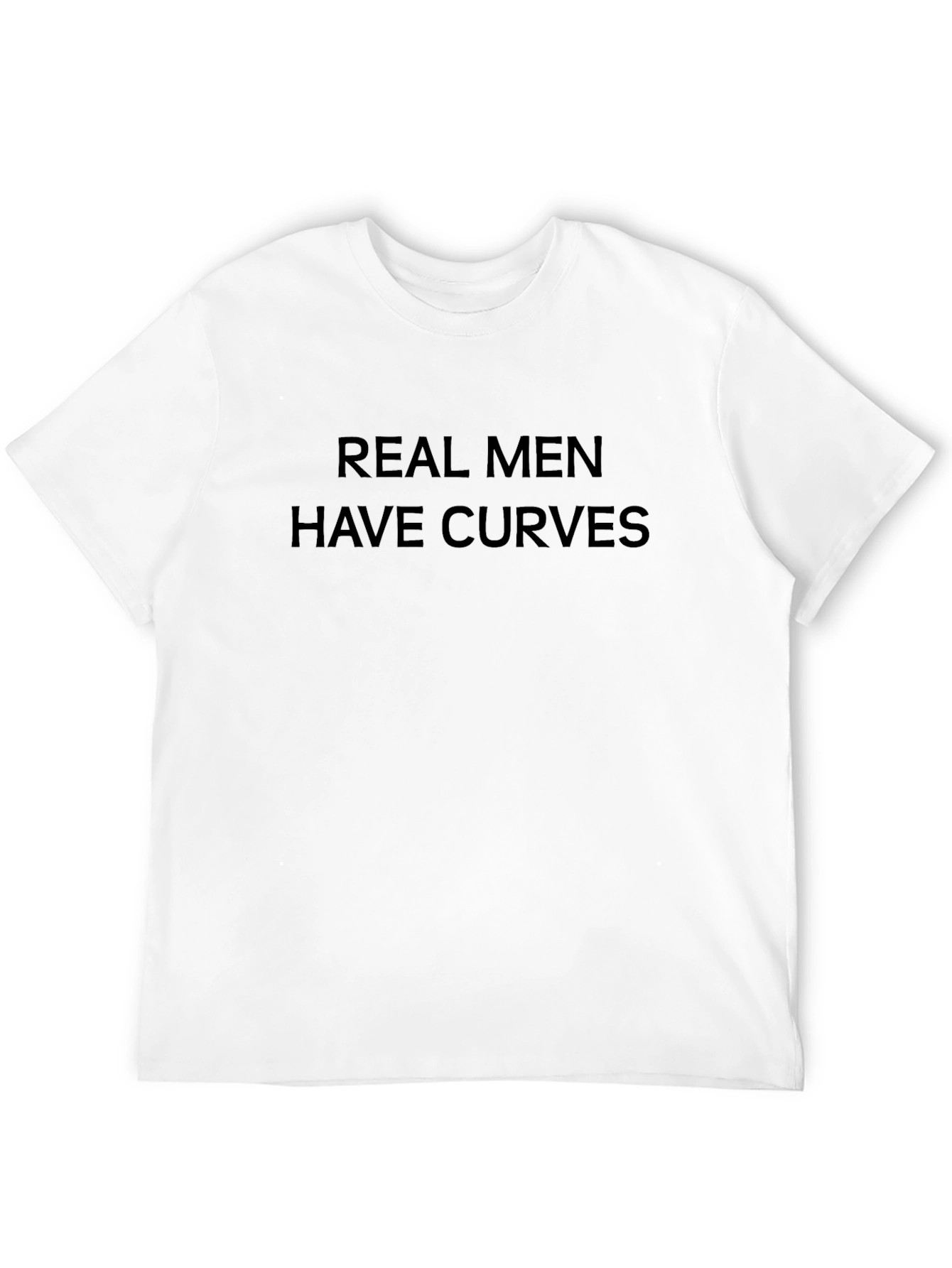 Real Men Have Curves - Black Tee