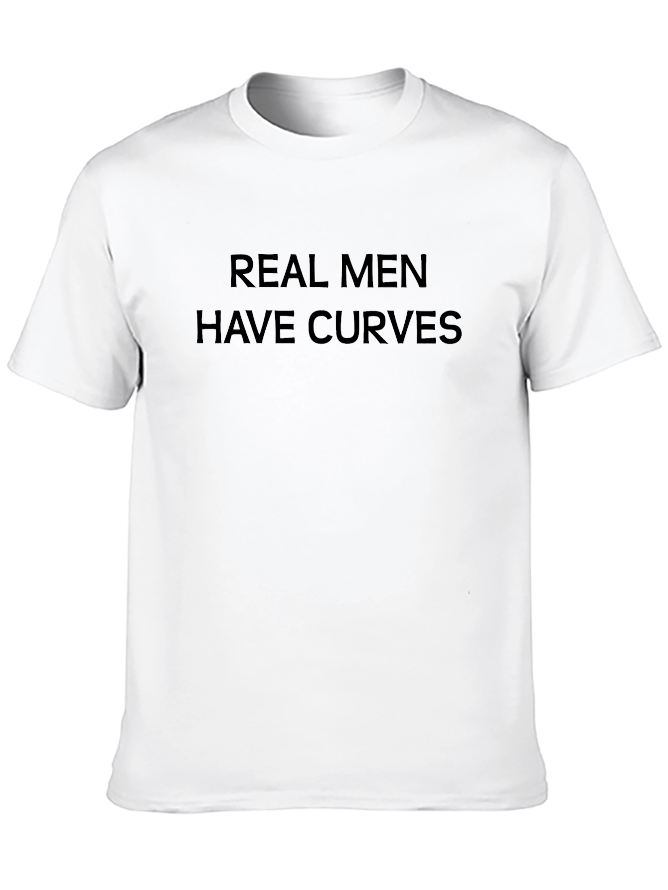 Real Men Have Curves - Black Tee