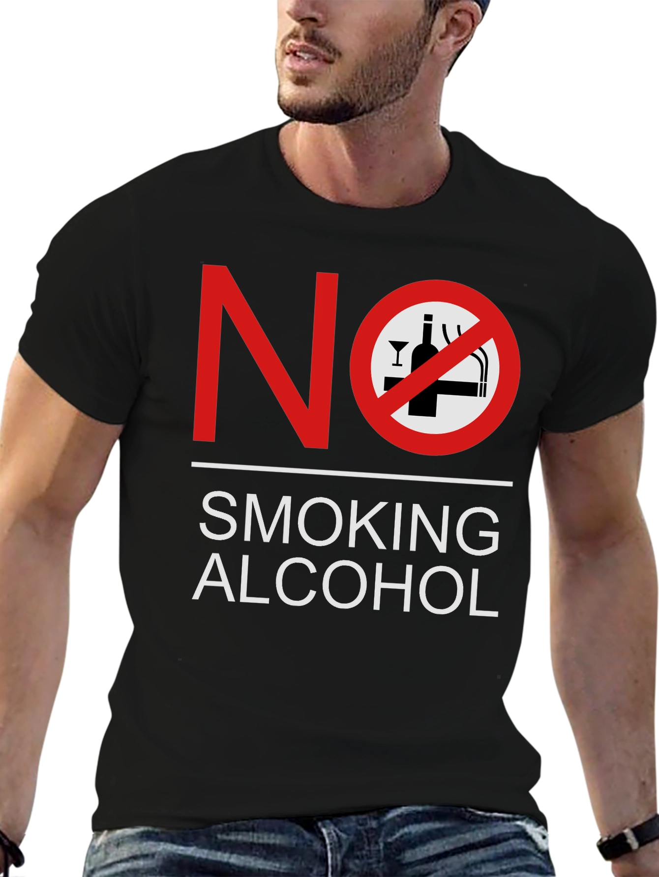 No Smoking & Alcohol T-Shirt