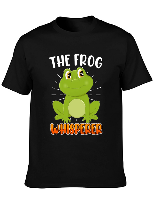 The Frog Whisperer Novelty T-Shirt - Funny Amphibian Lover Tee