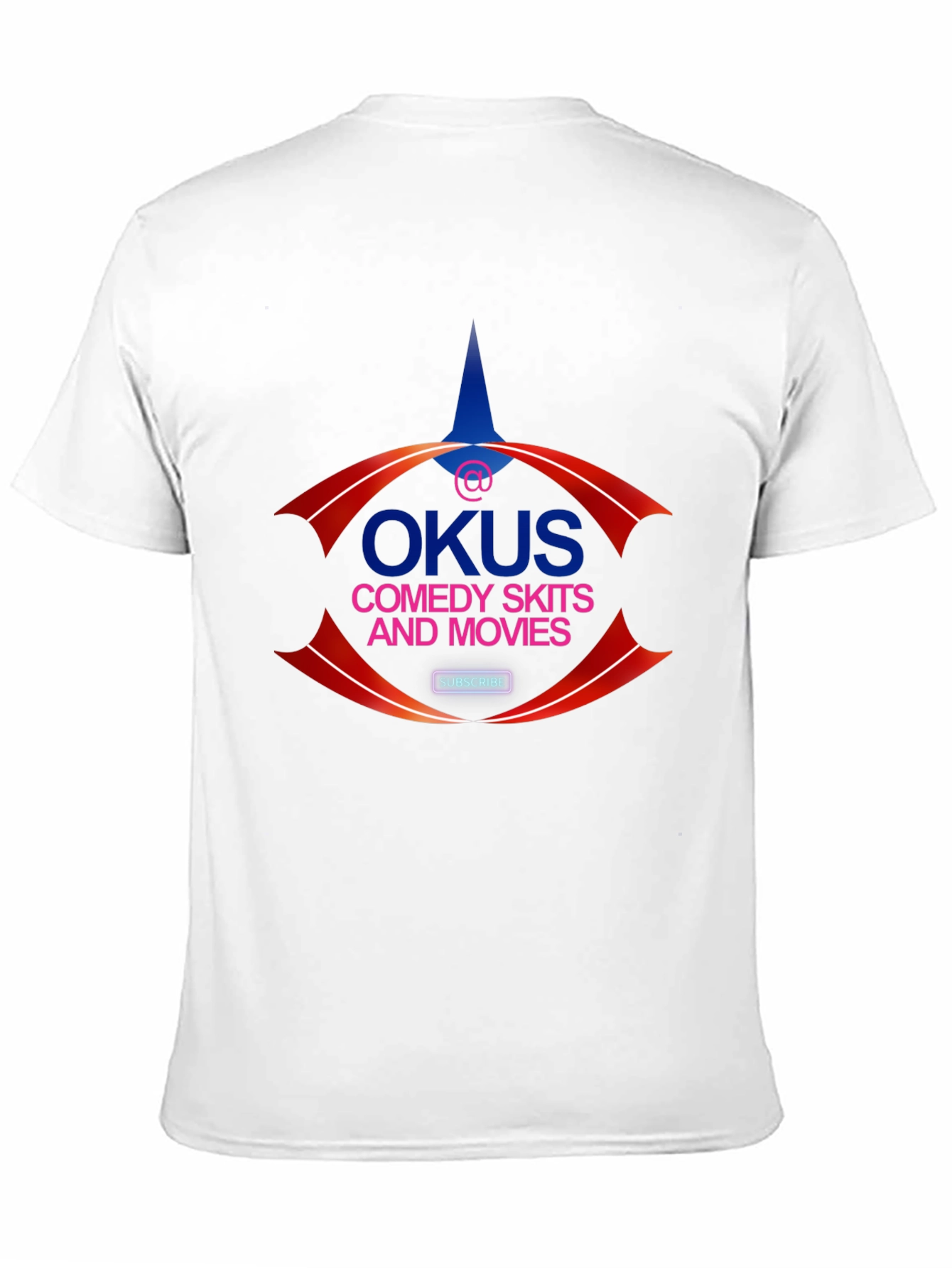OKUS Comedy Skits & Movies Black Graphic Tee
