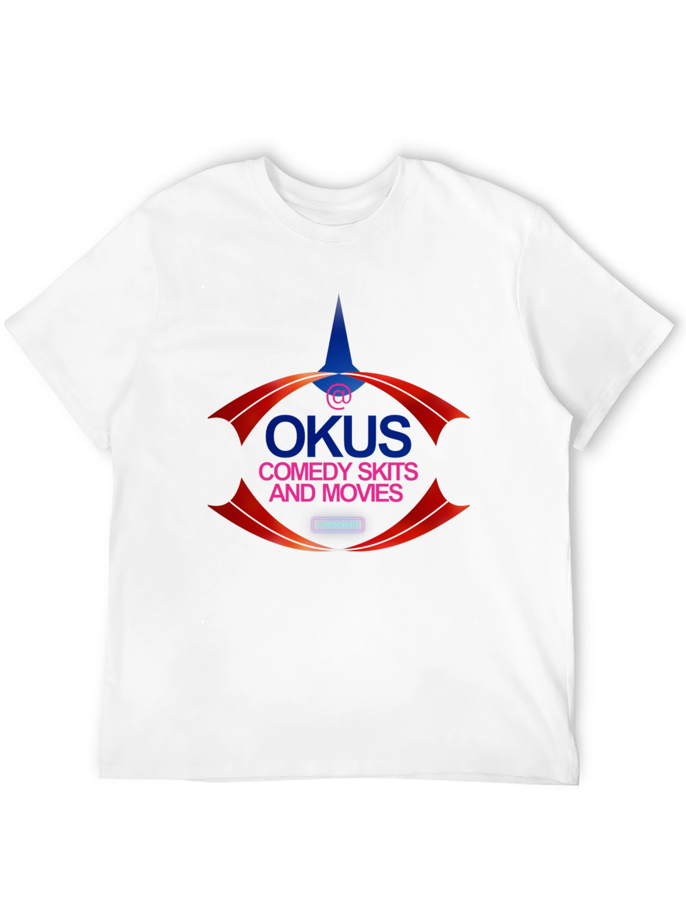 OKUS Comedy Skits & Movies Black Graphic Tee