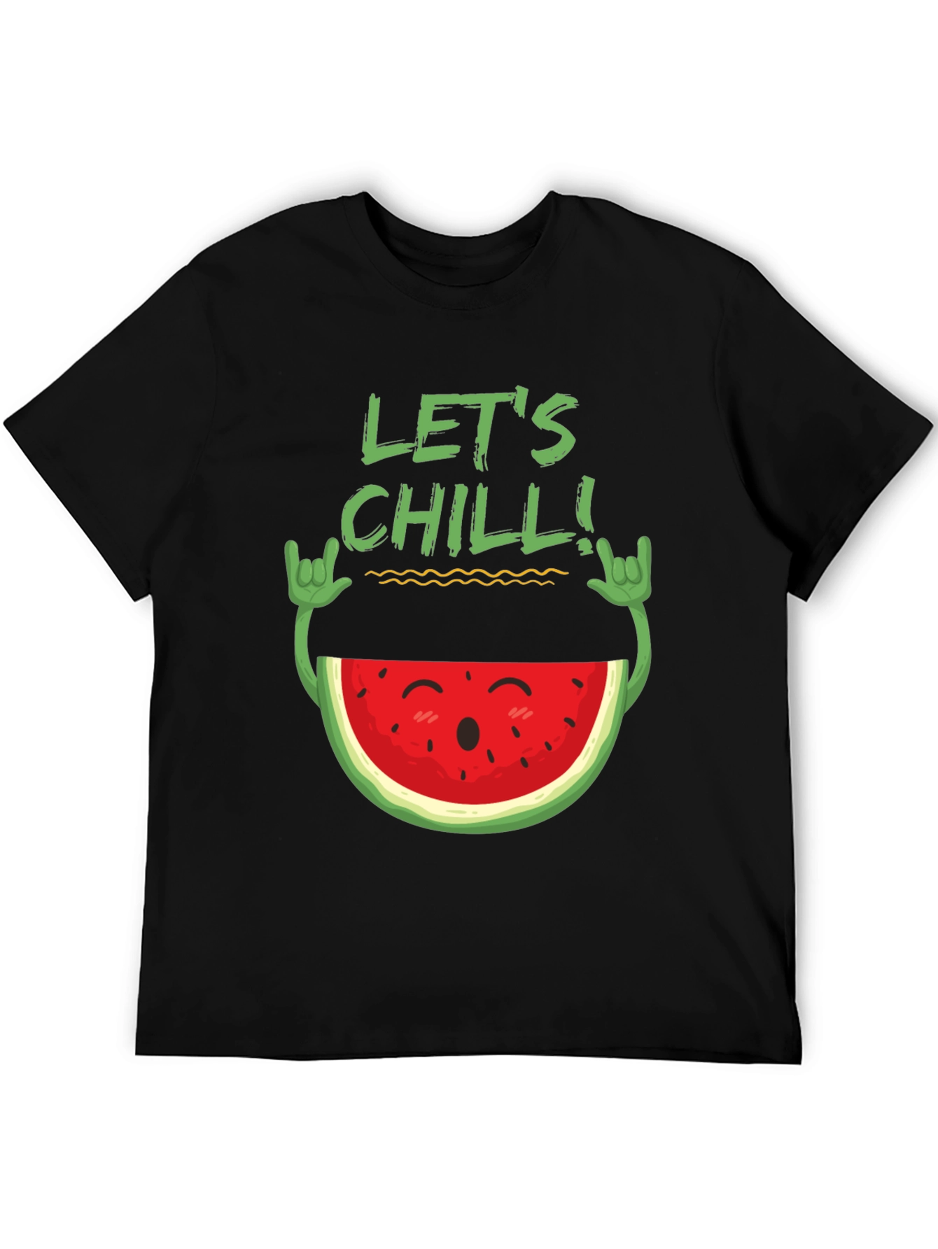 Lets Chill Watermelon Graphic Tee