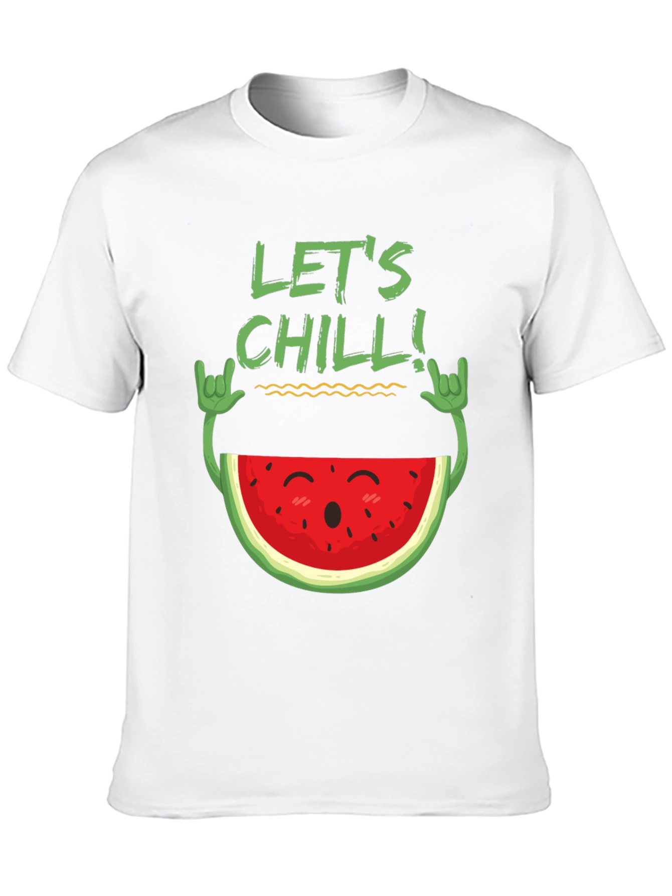 Lets Chill Watermelon Graphic Tee
