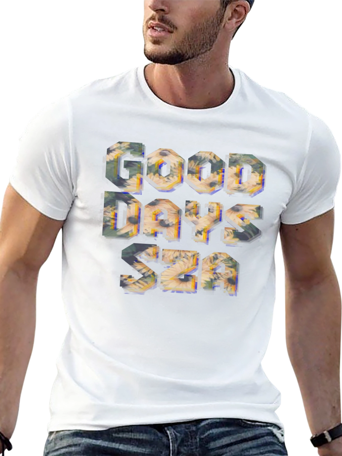 Good Days SZA Black Graphic Tee