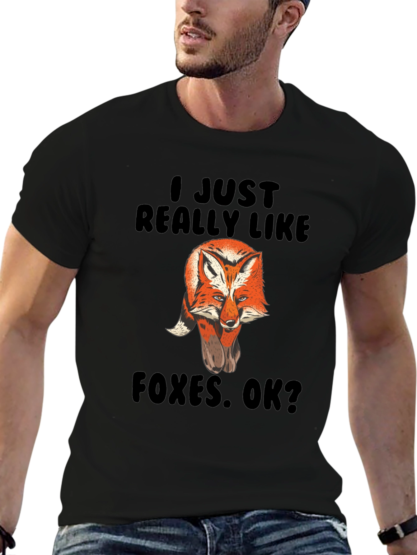 Fox Lover T-Shirt - I Just Really Like Foxes!