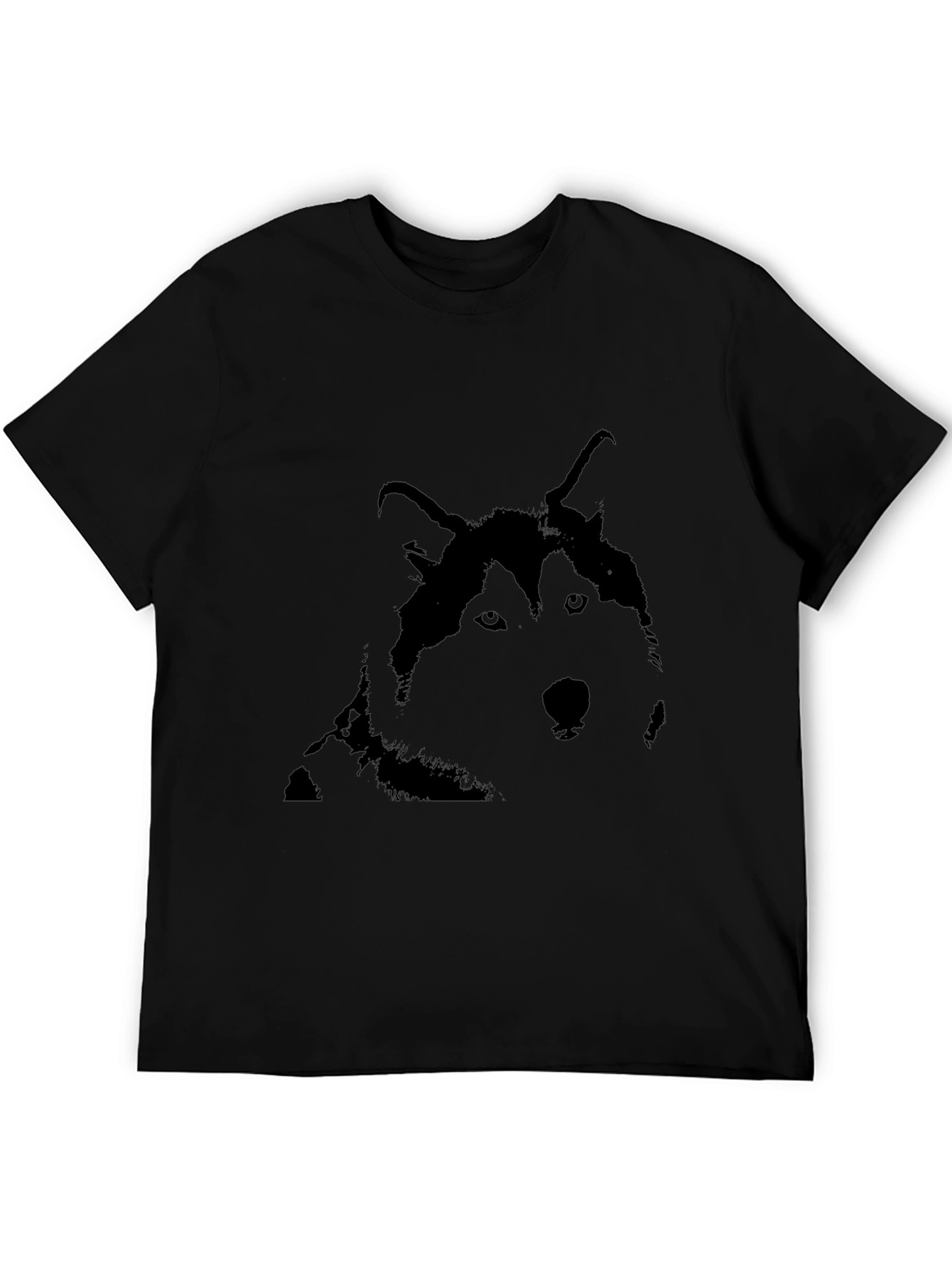 Black Husky Graphic Tee