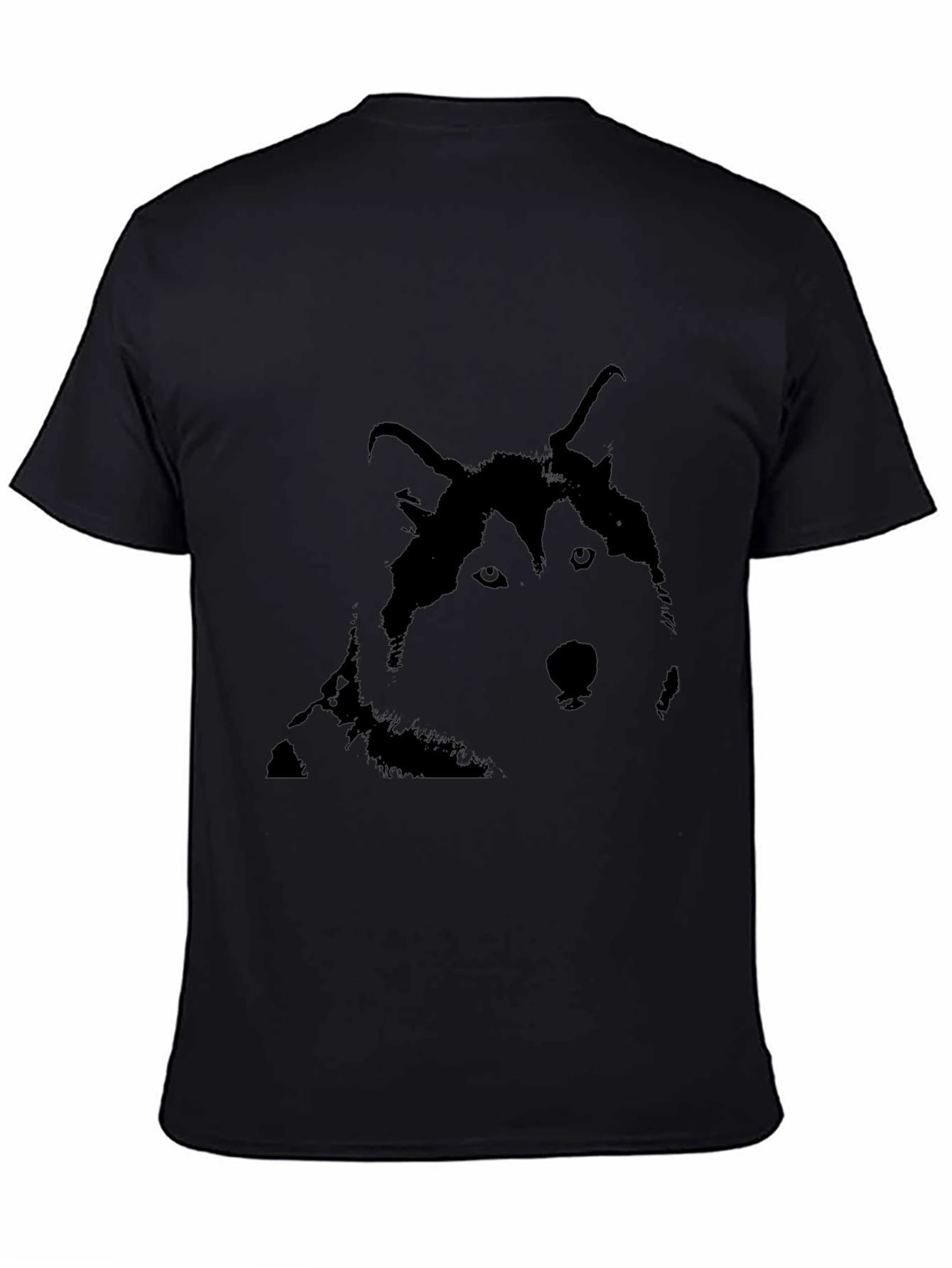 Black Husky Graphic Tee