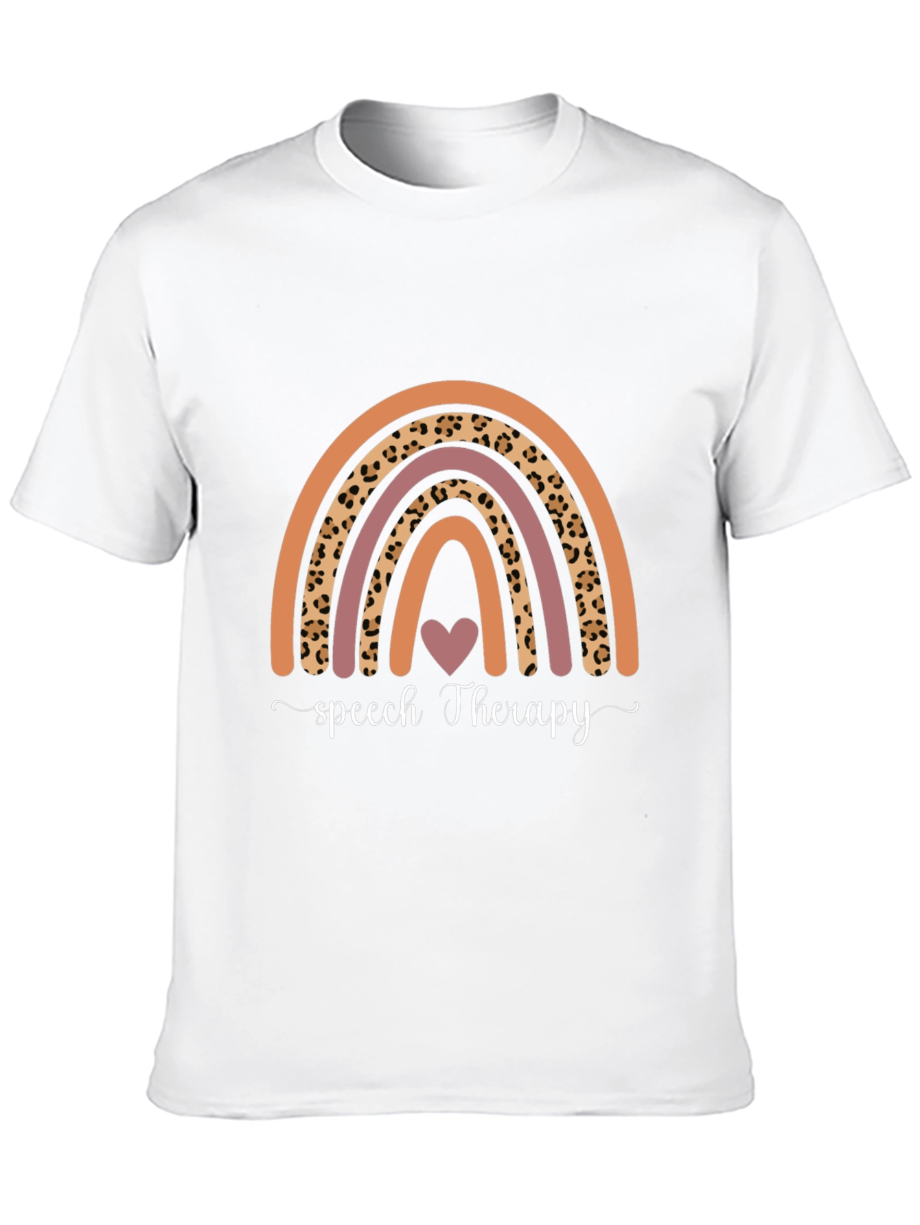Speech Therapy Rainbow T-Shirt
