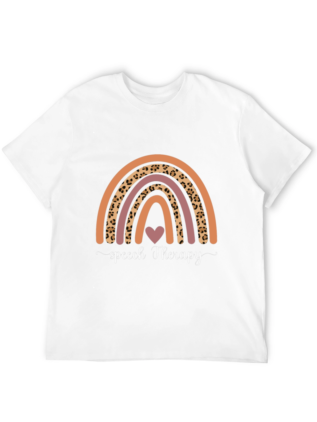 Speech Therapy Rainbow T-Shirt