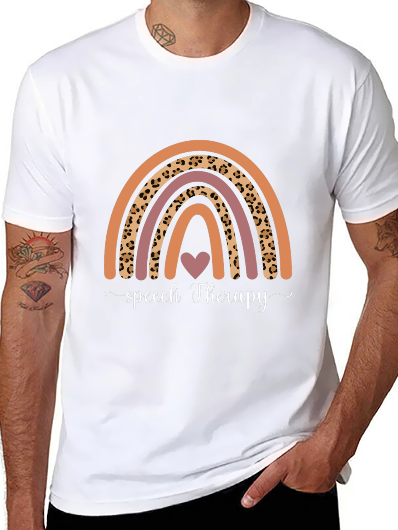 Speech Therapy Rainbow T-Shirt