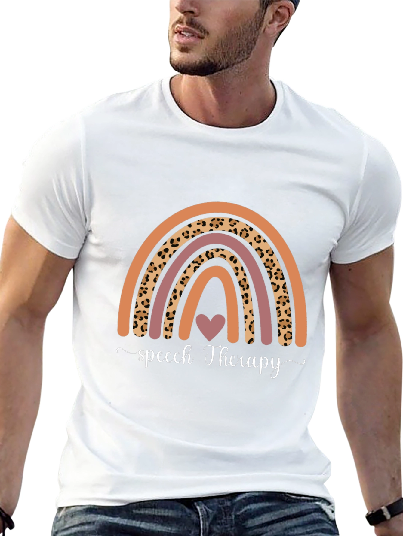 Speech Therapy Rainbow T-Shirt