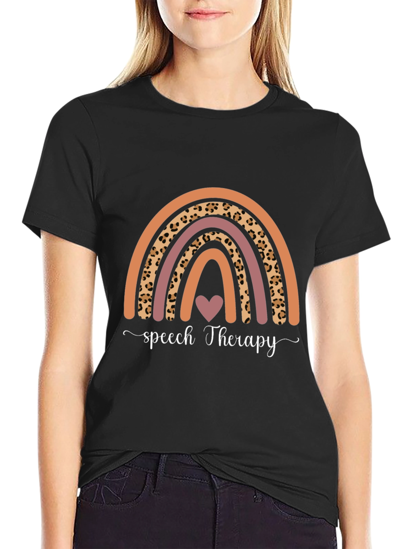 Speech Therapy Rainbow T-Shirt