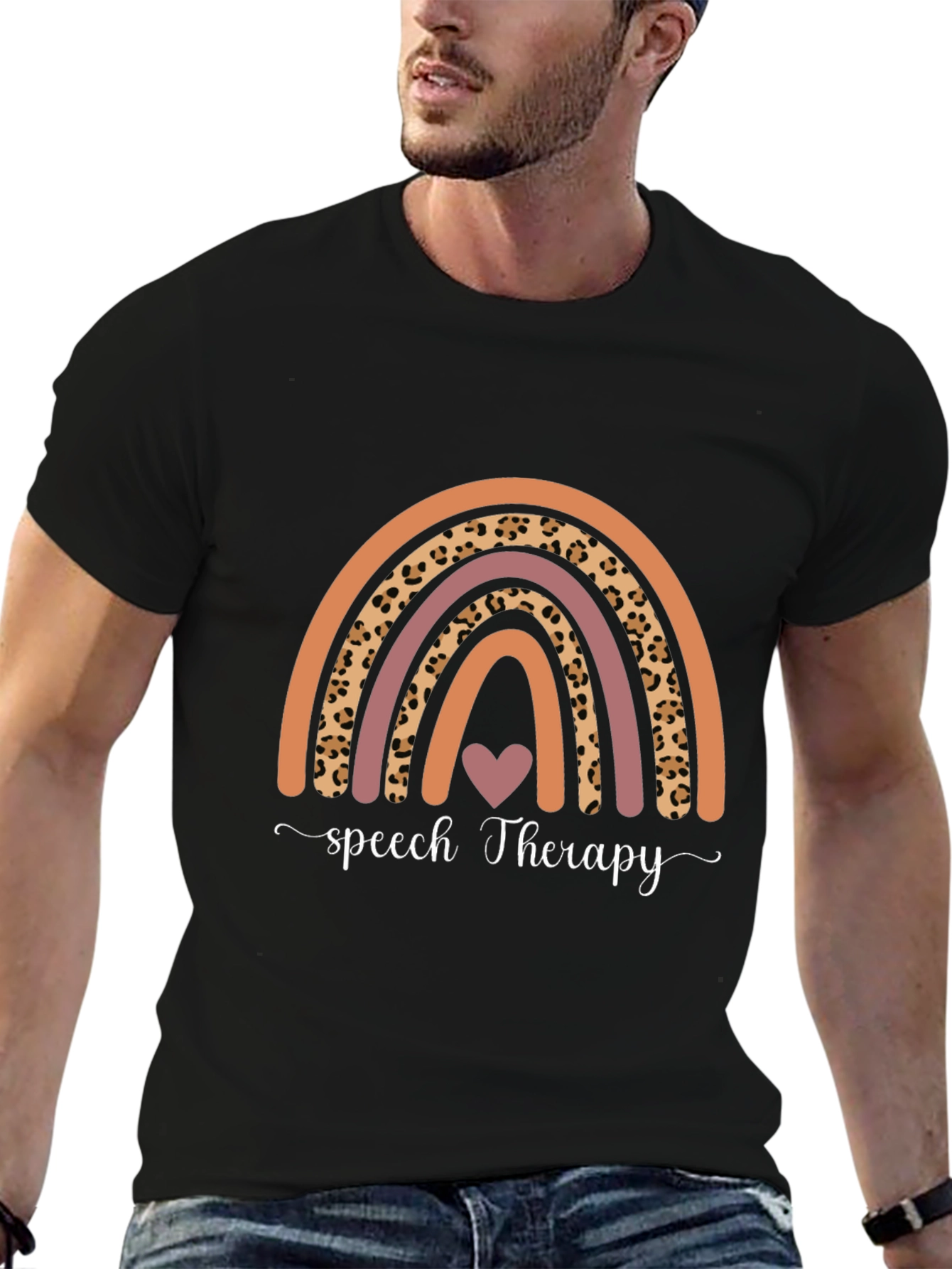 Speech Therapy Rainbow T-Shirt