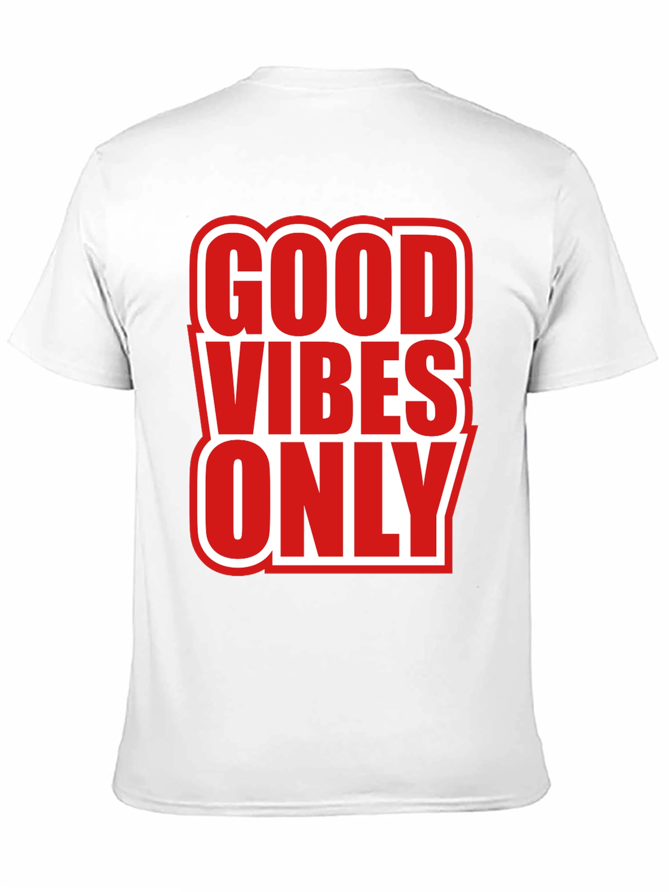 Good Vibes Only Graphic Tee - Trendy Black T-Shirt