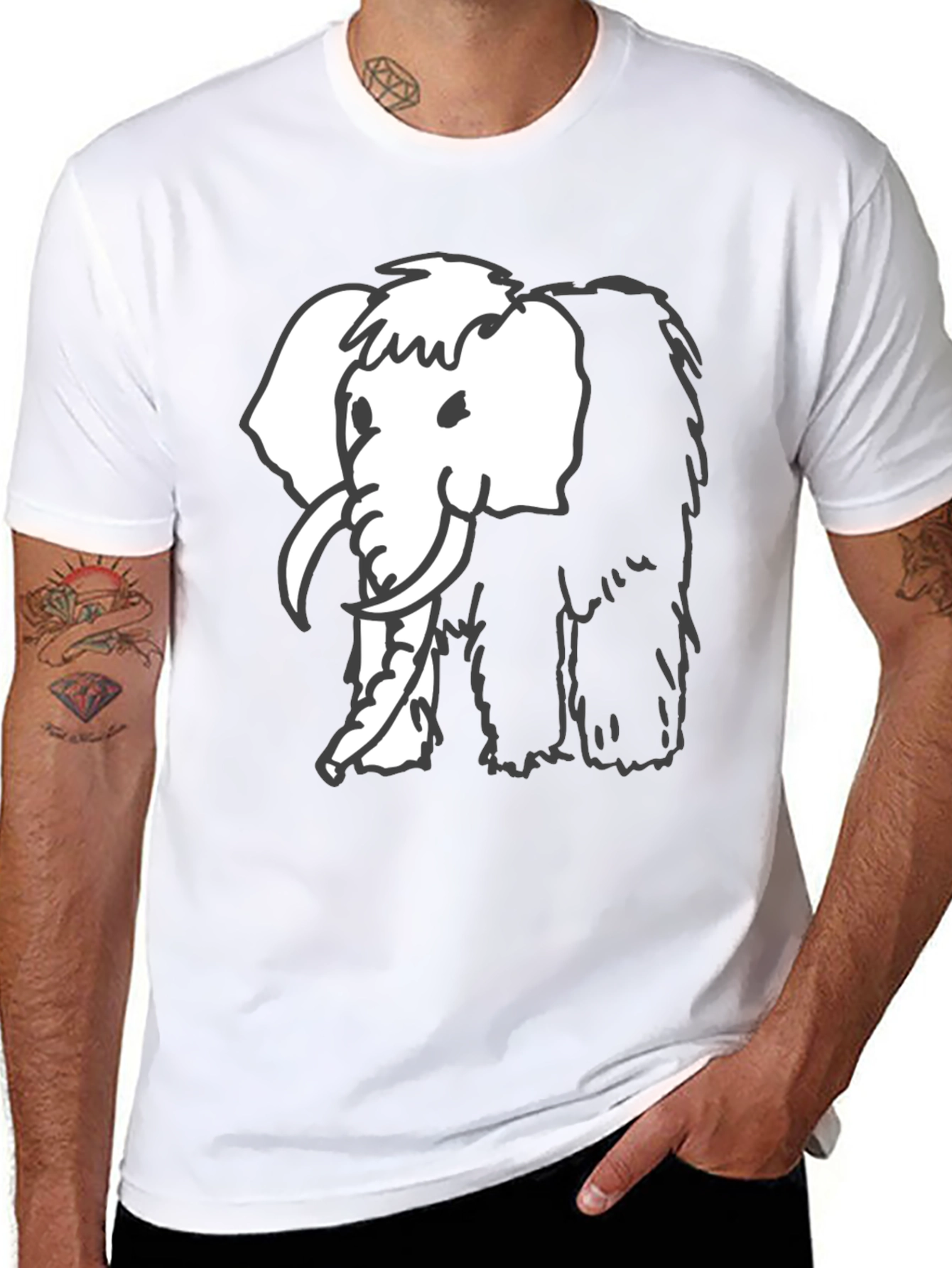 Woolly Mammoth Graphic Tee