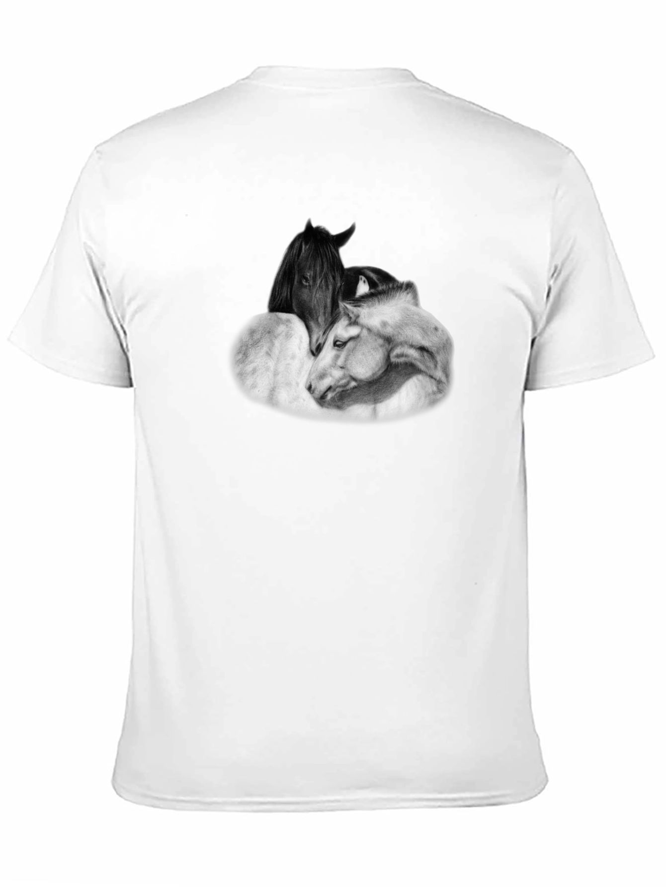 Horse Lovers T-Shirt - Black
