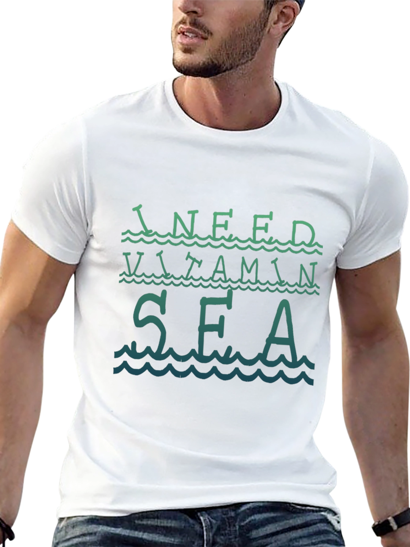 I Need Vitamin Sea Graphic T-Shirt