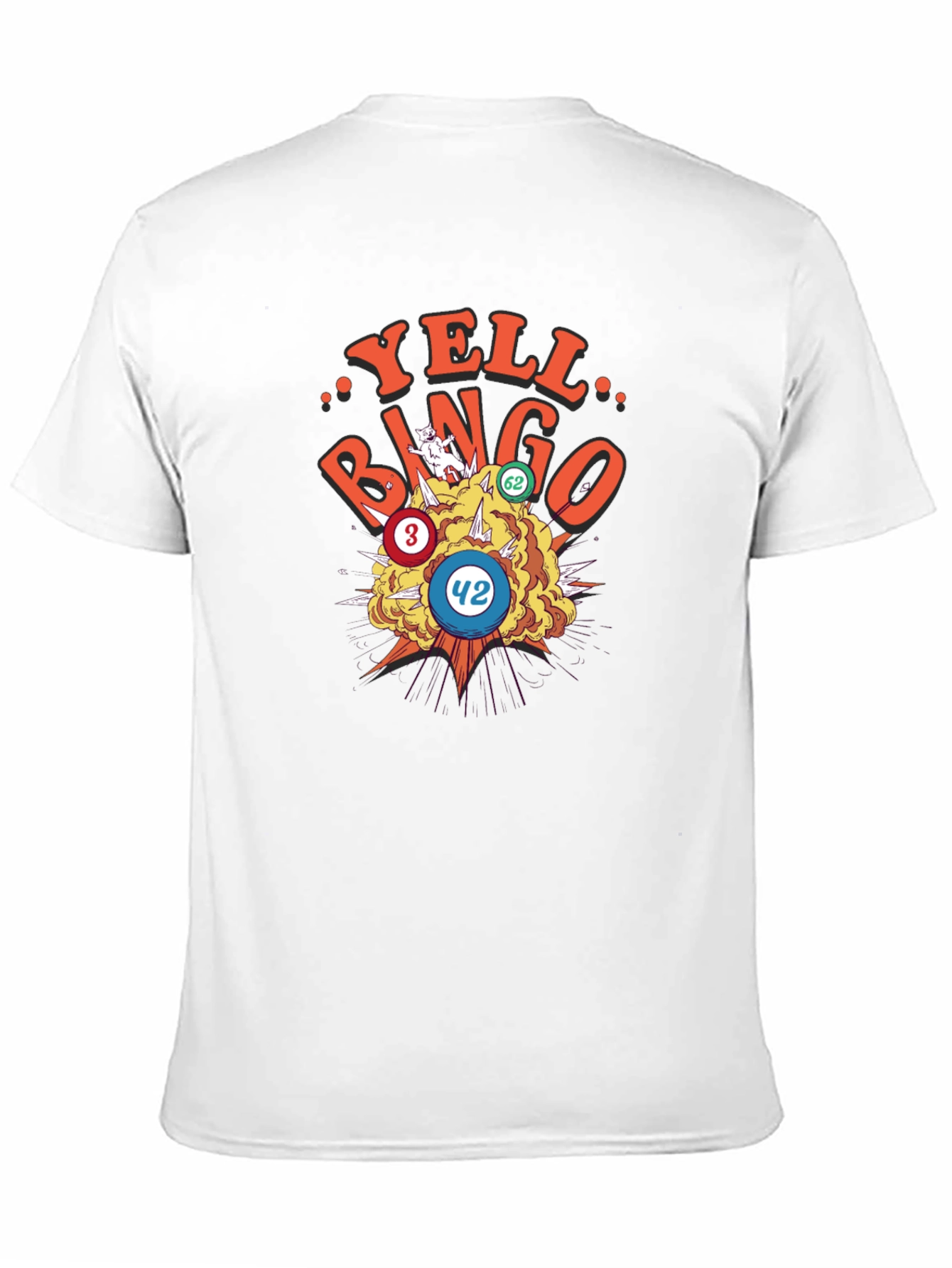 Yell Bingo T-Shirt - Novelty Graphic Tee