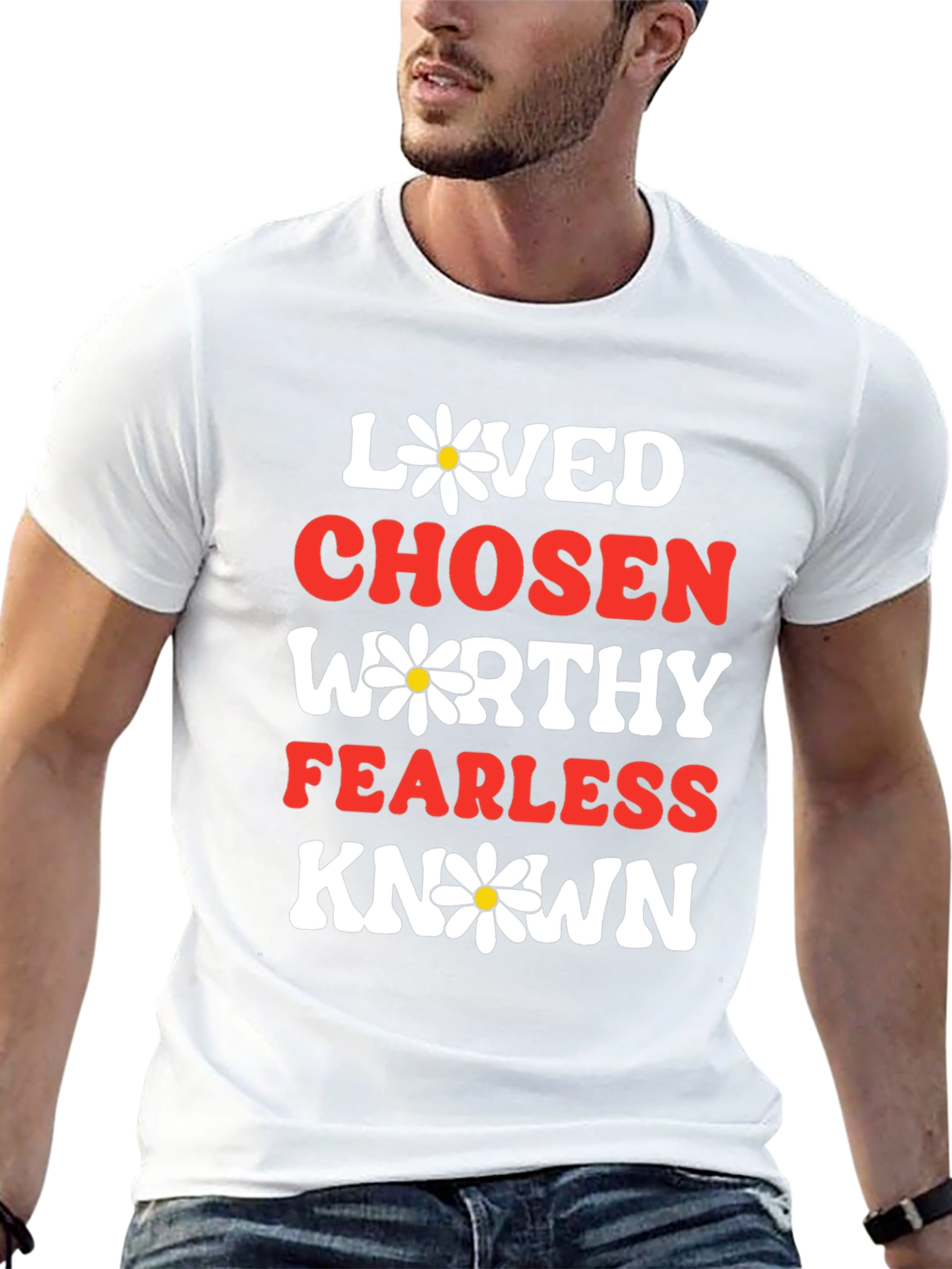 Loved Chosen Worthy T-Shirt