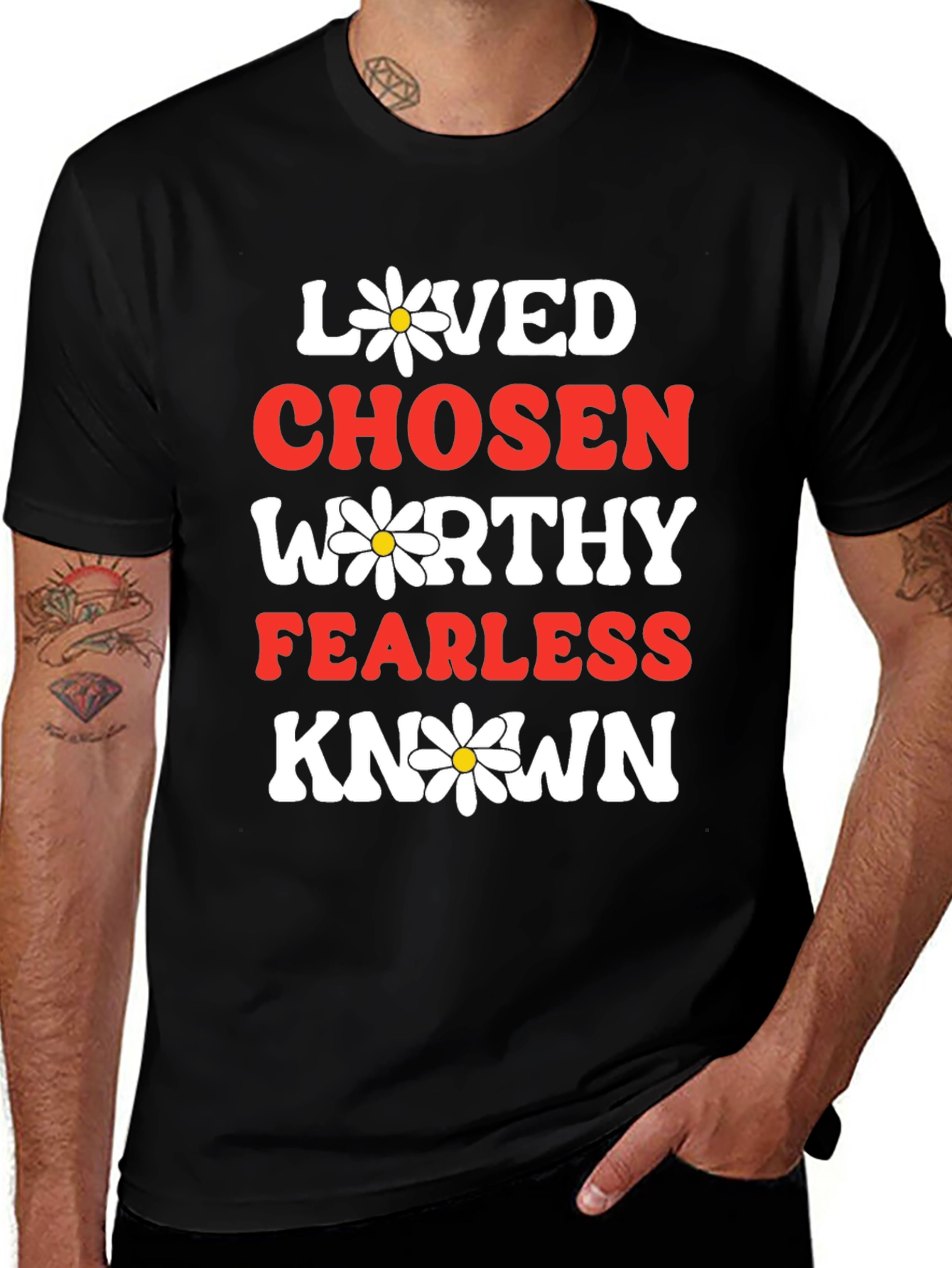 Loved Chosen Worthy T-Shirt