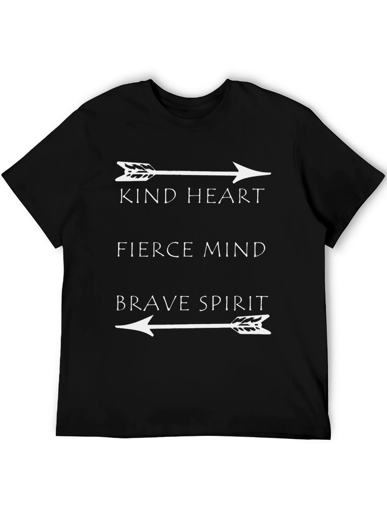 Kind Heart Fierce Mind Brave Spirit Arrow T-Shirt