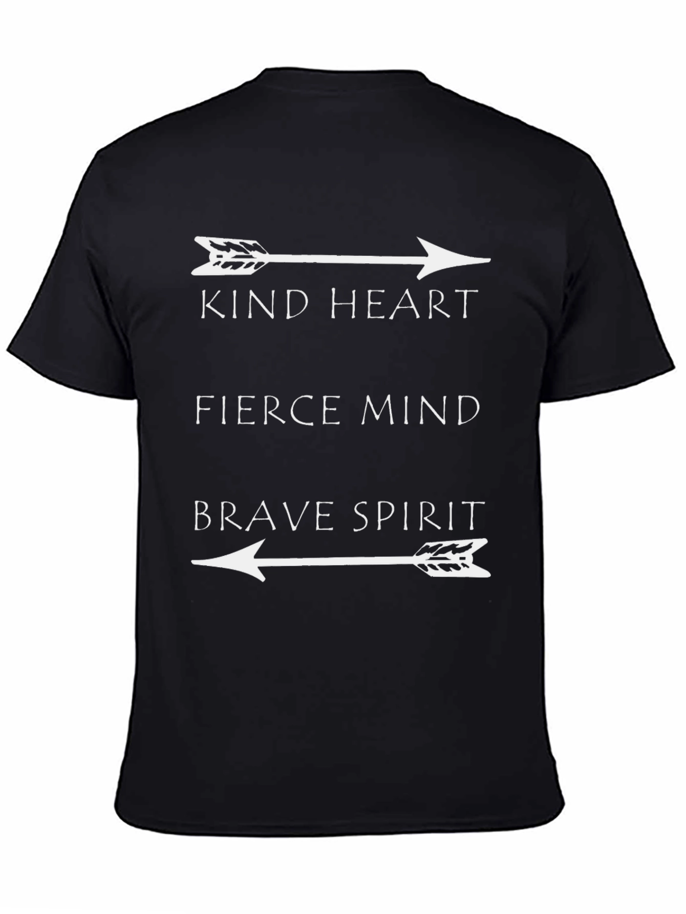 Kind Heart Fierce Mind Brave Spirit Arrow T-Shirt