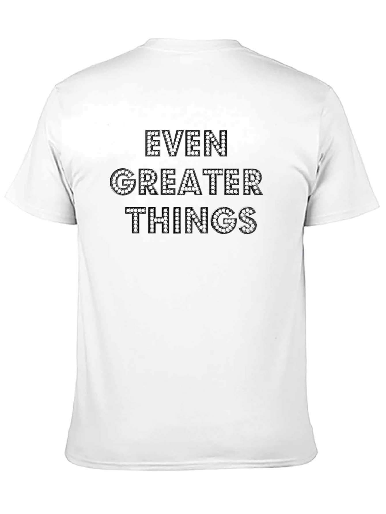 Even Greater Things Graphic Black Tee