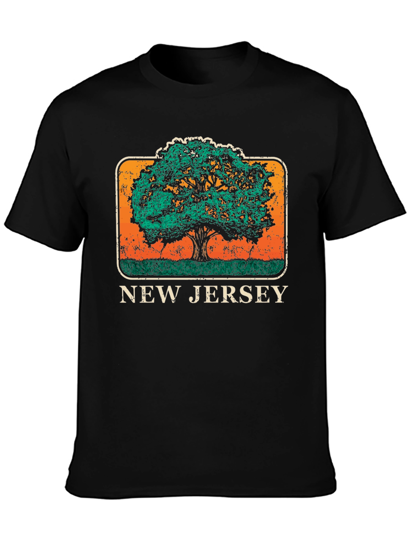 New Jersey Graphic Tree T-Shirt