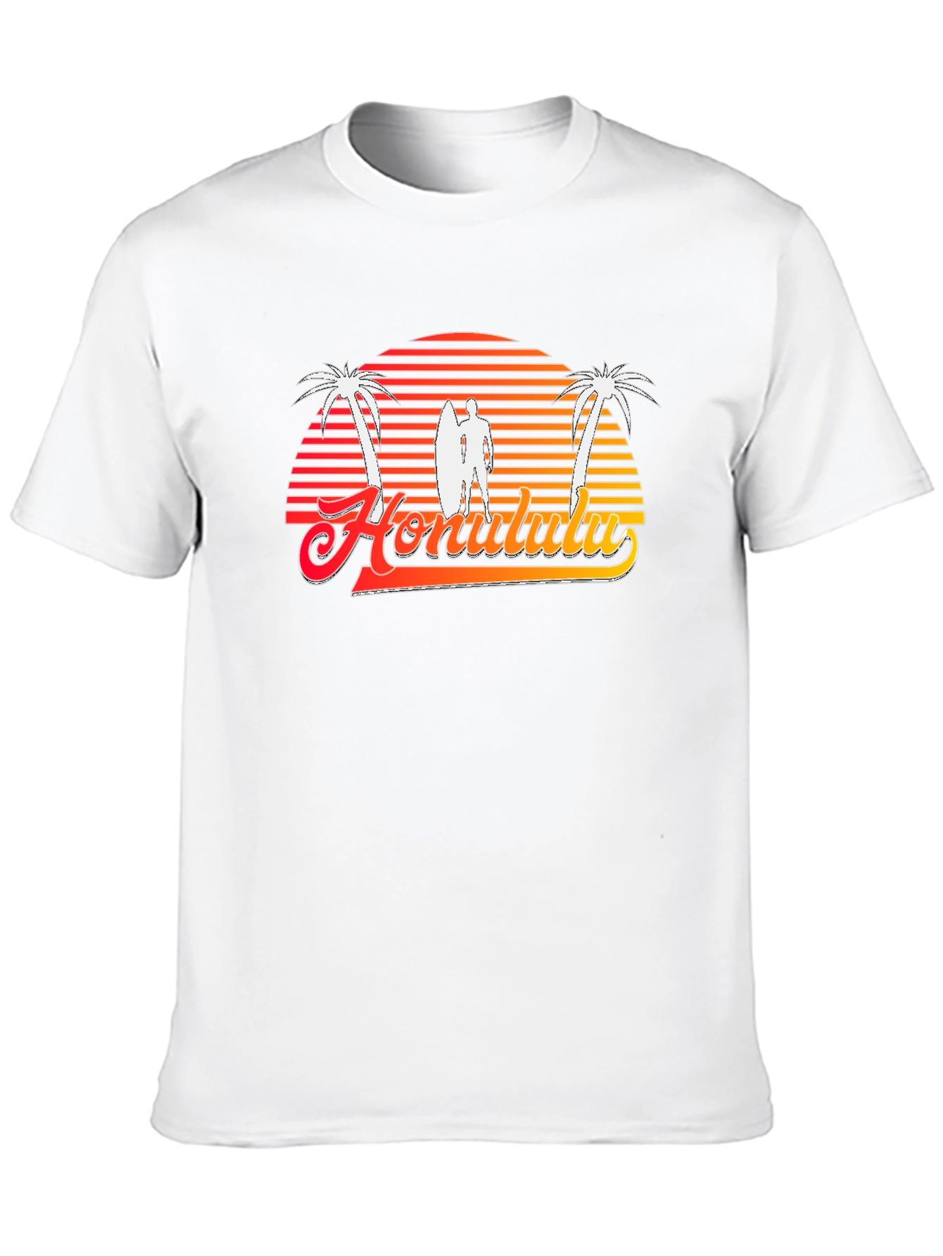 Retro Honolulu Sunset T-Shirt
