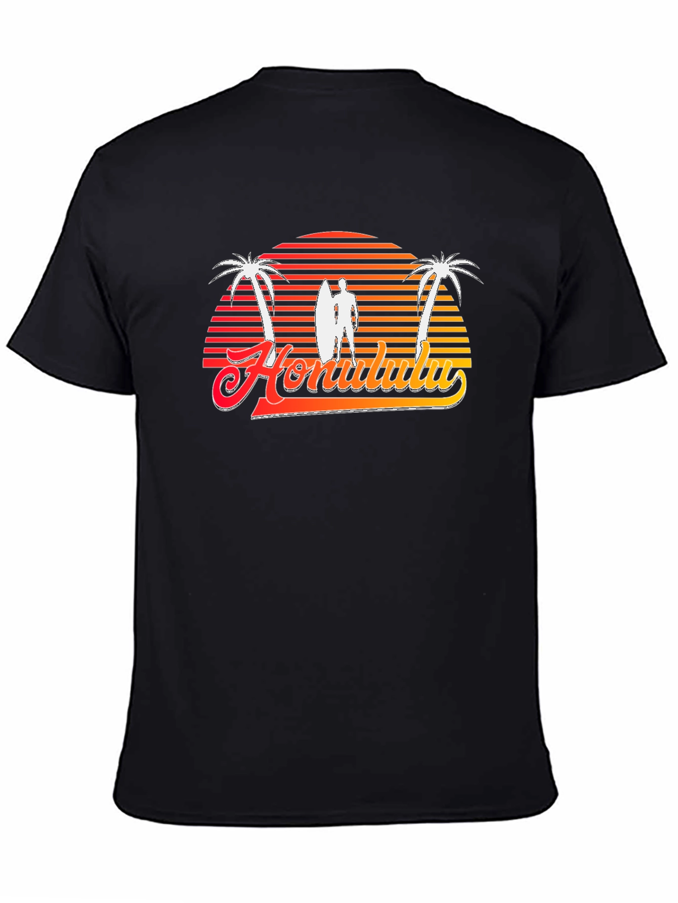Retro Honolulu Sunset T-Shirt
