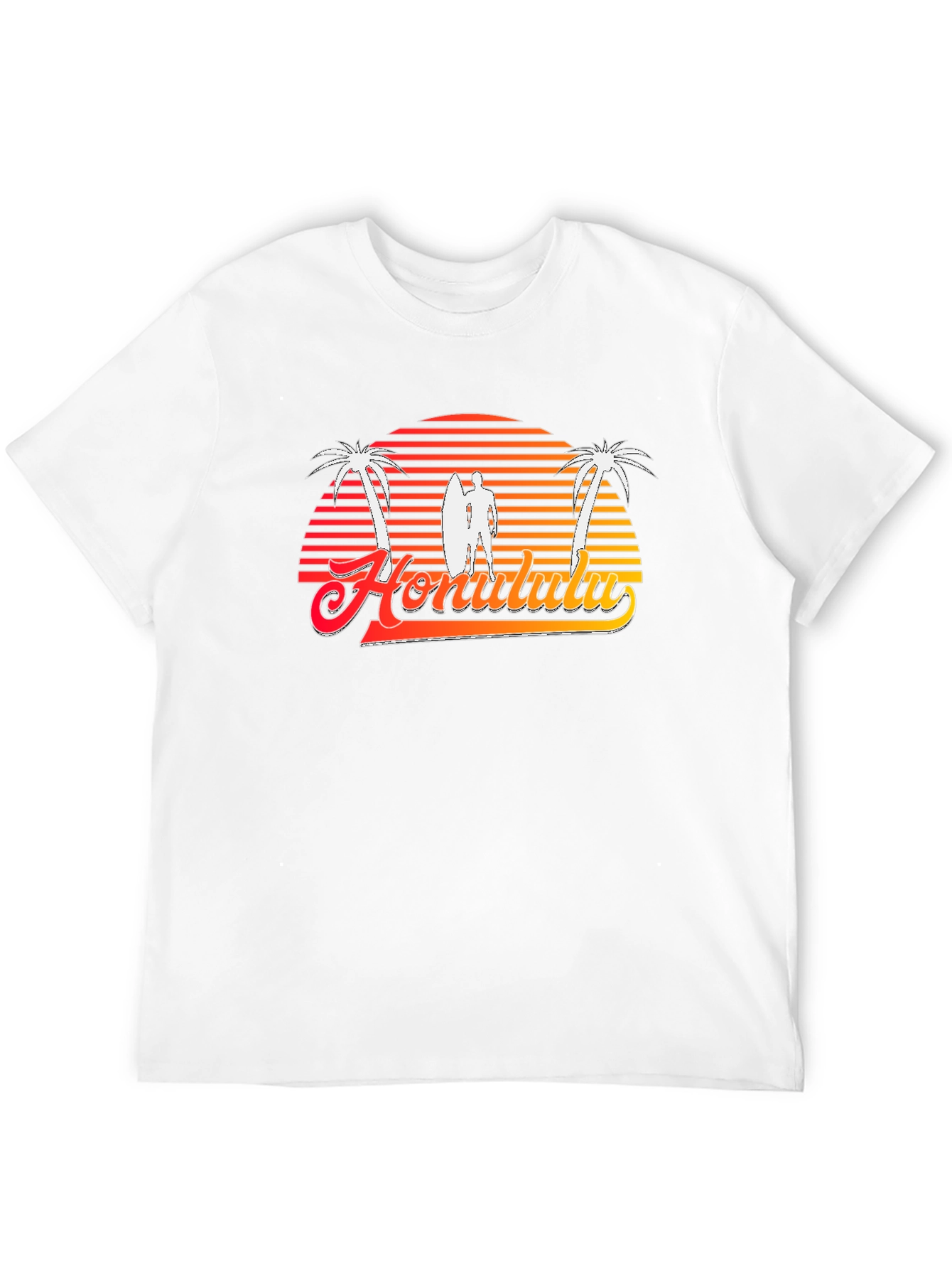 Retro Honolulu Sunset T-Shirt