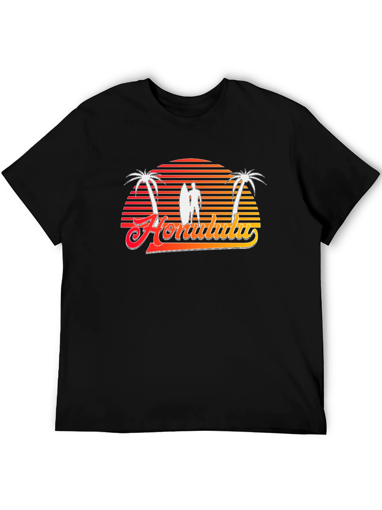 Retro Honolulu Sunset T-Shirt